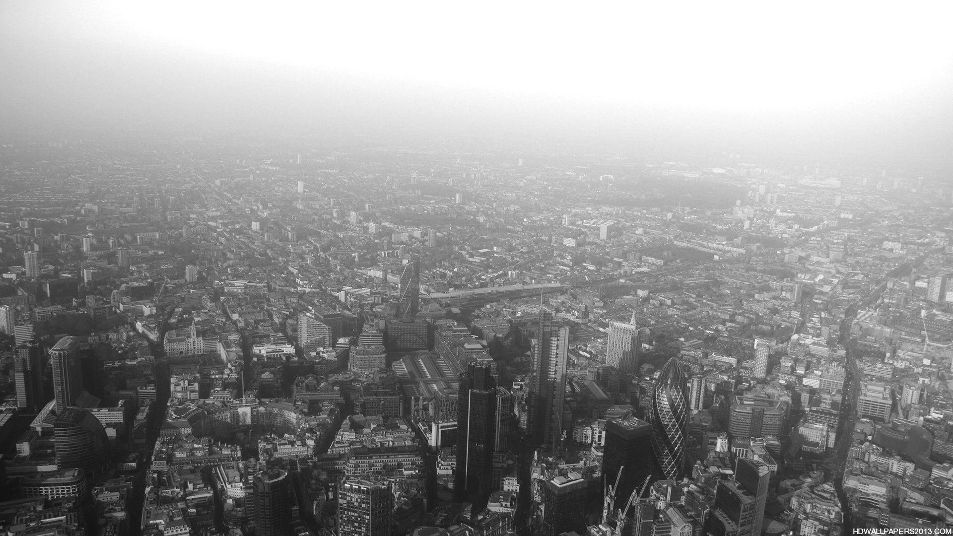1920x1080 Black And White City Wallpaper 1920x1080