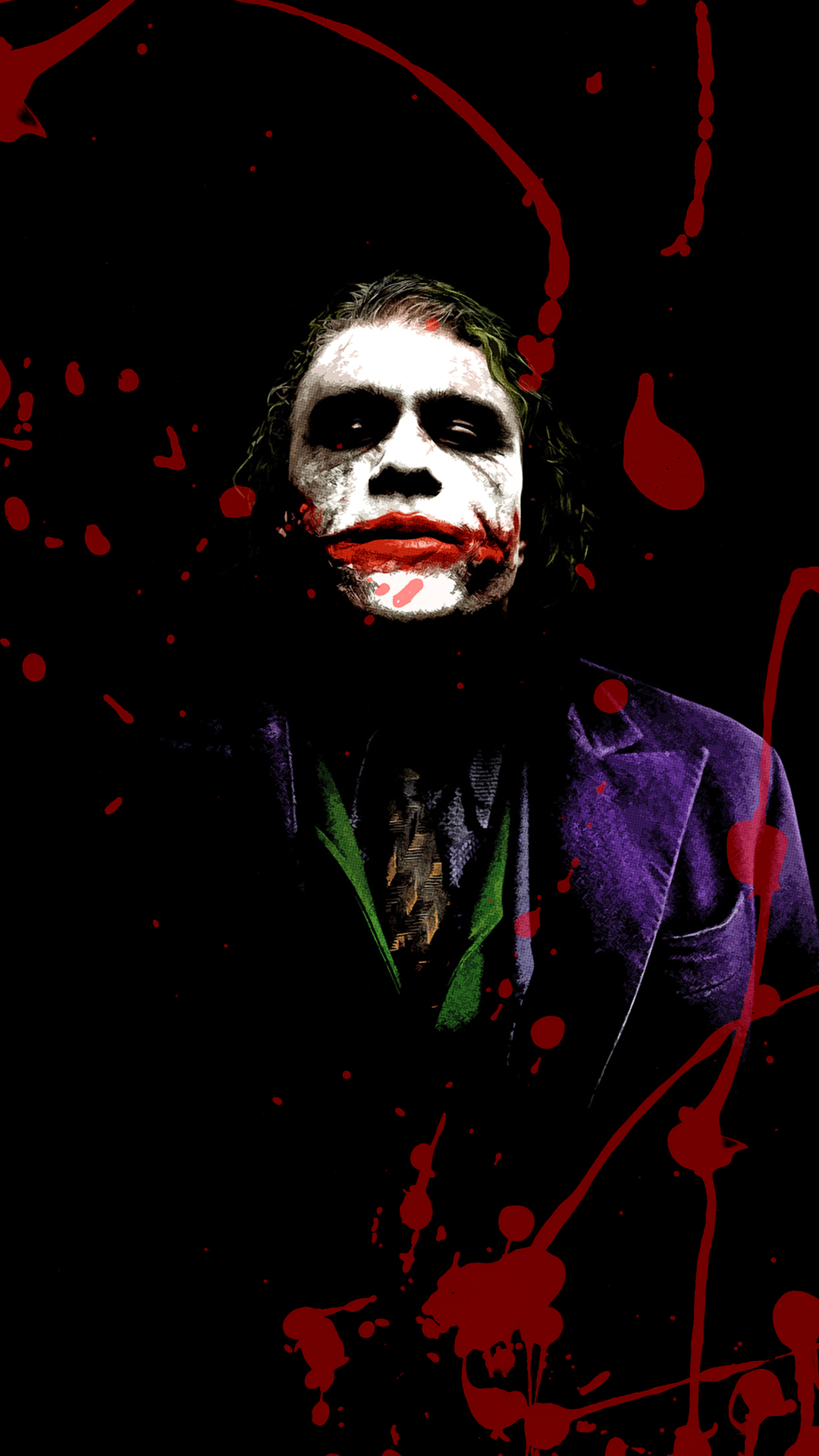 1080x1920 Joker Smile Wallpaper
