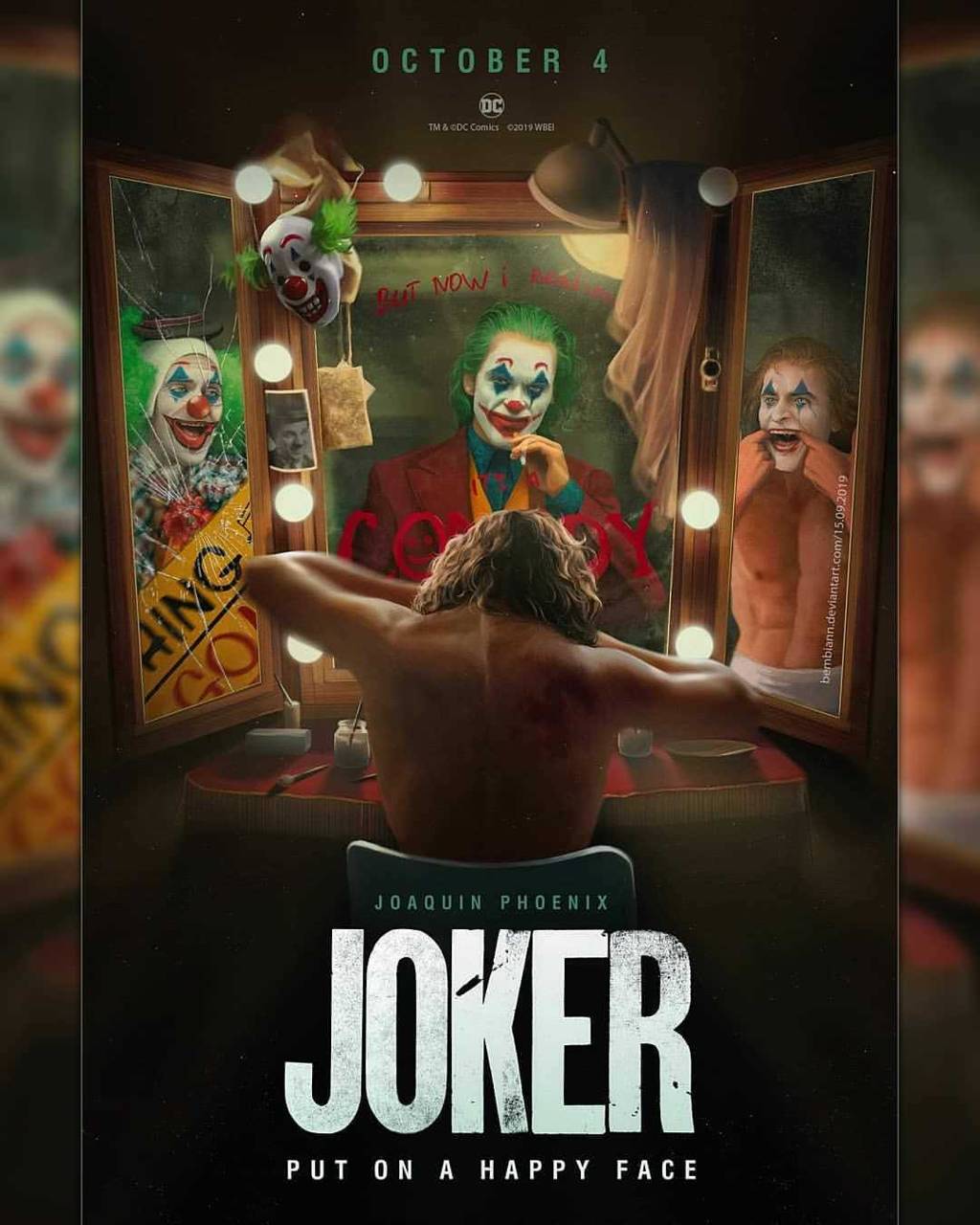 1024x1280 Joker movie wallpaper
