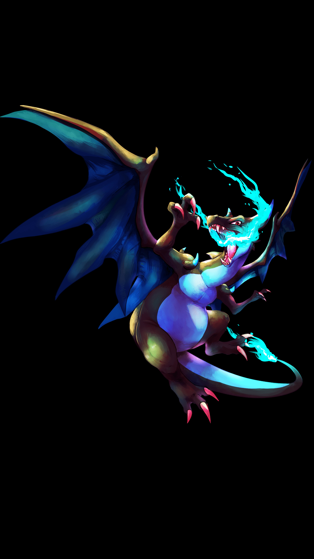 1080x1920 Mega Charizard X! [1080x1920]