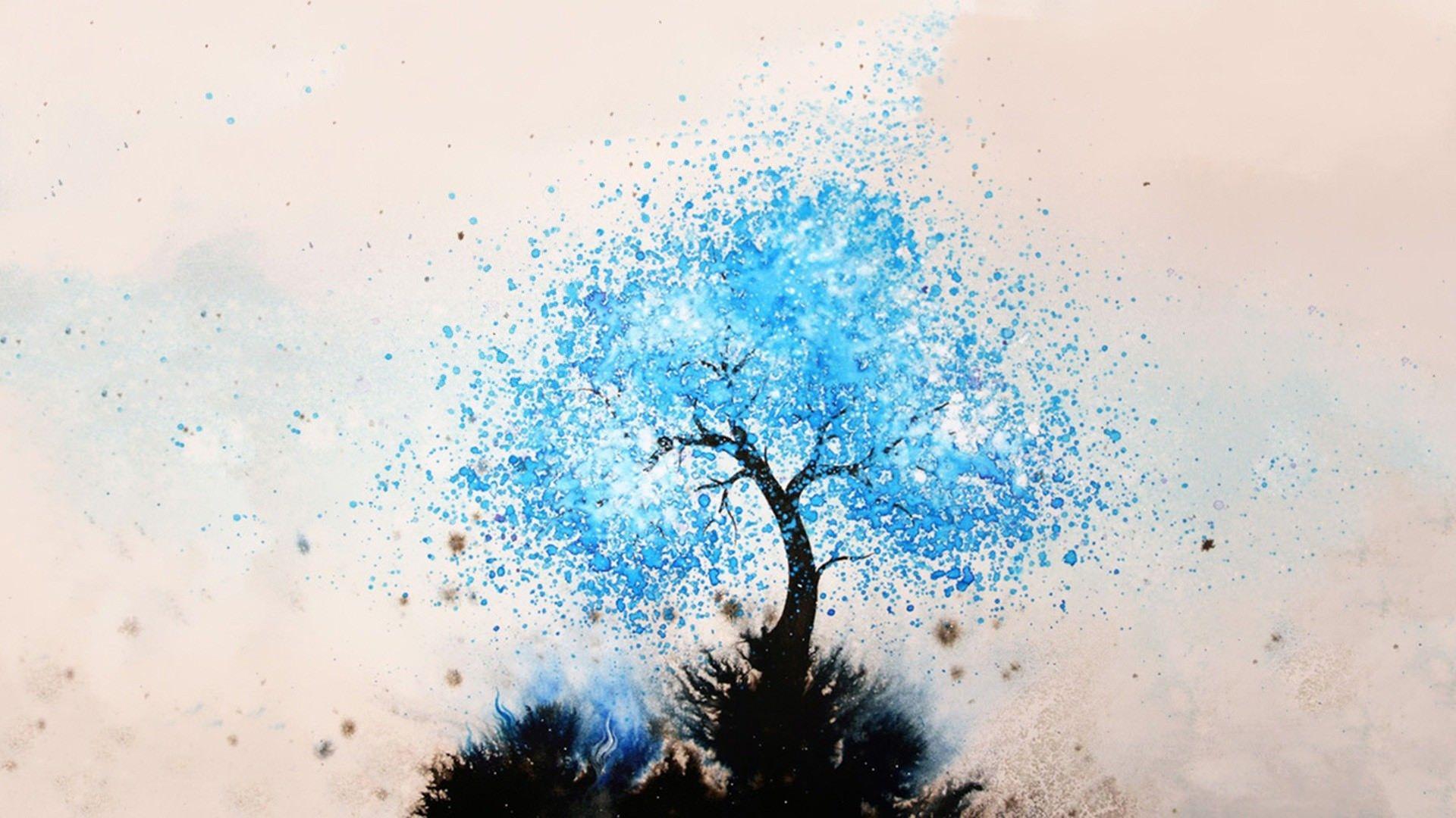1920x1080 Watercolor Wallpaper HD Wallpaper Tree Wallpaper & Background Download