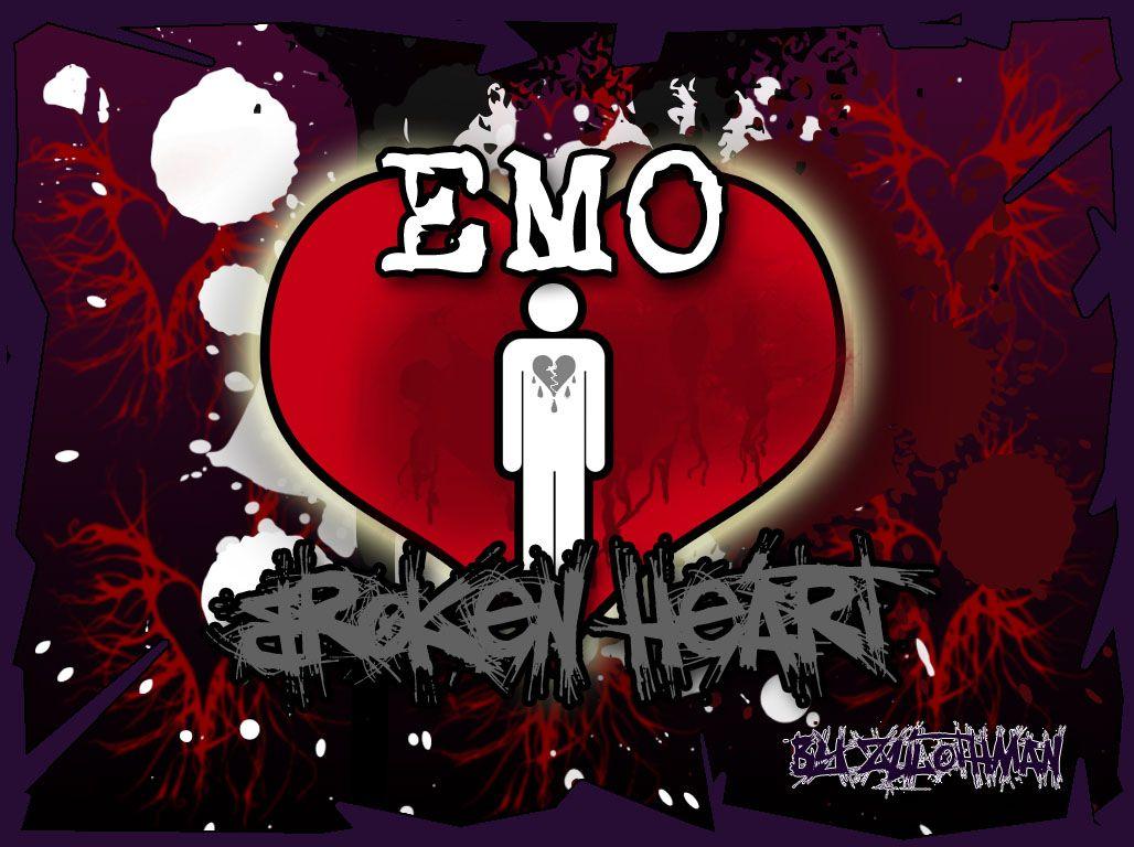Emo Heart Wallpapers Top Free Emo Heart Backgrounds WallpaperAccess