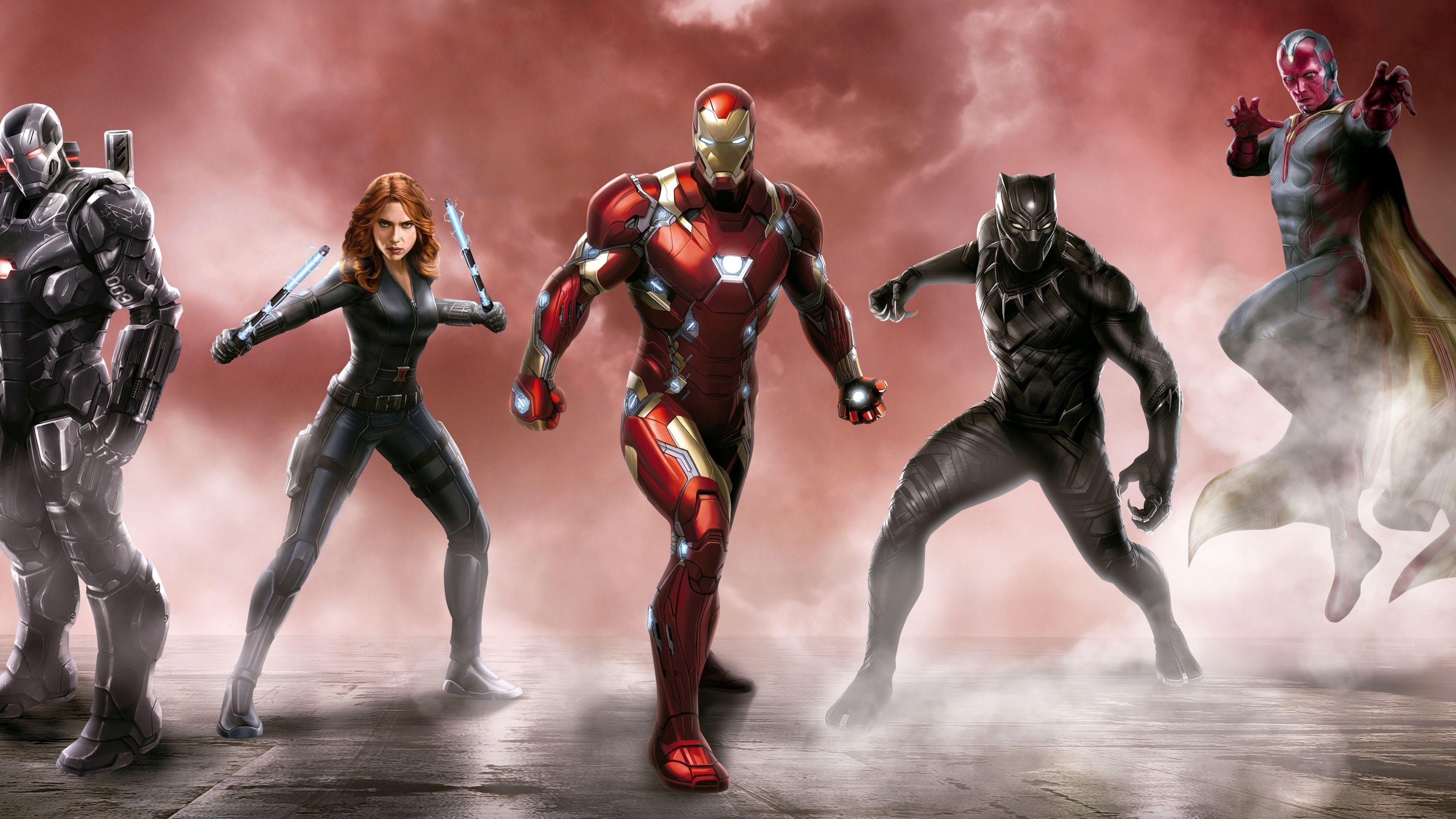 3840x2160 Wallpaper 4k Captain America Civil War Best Art Wallpaper
