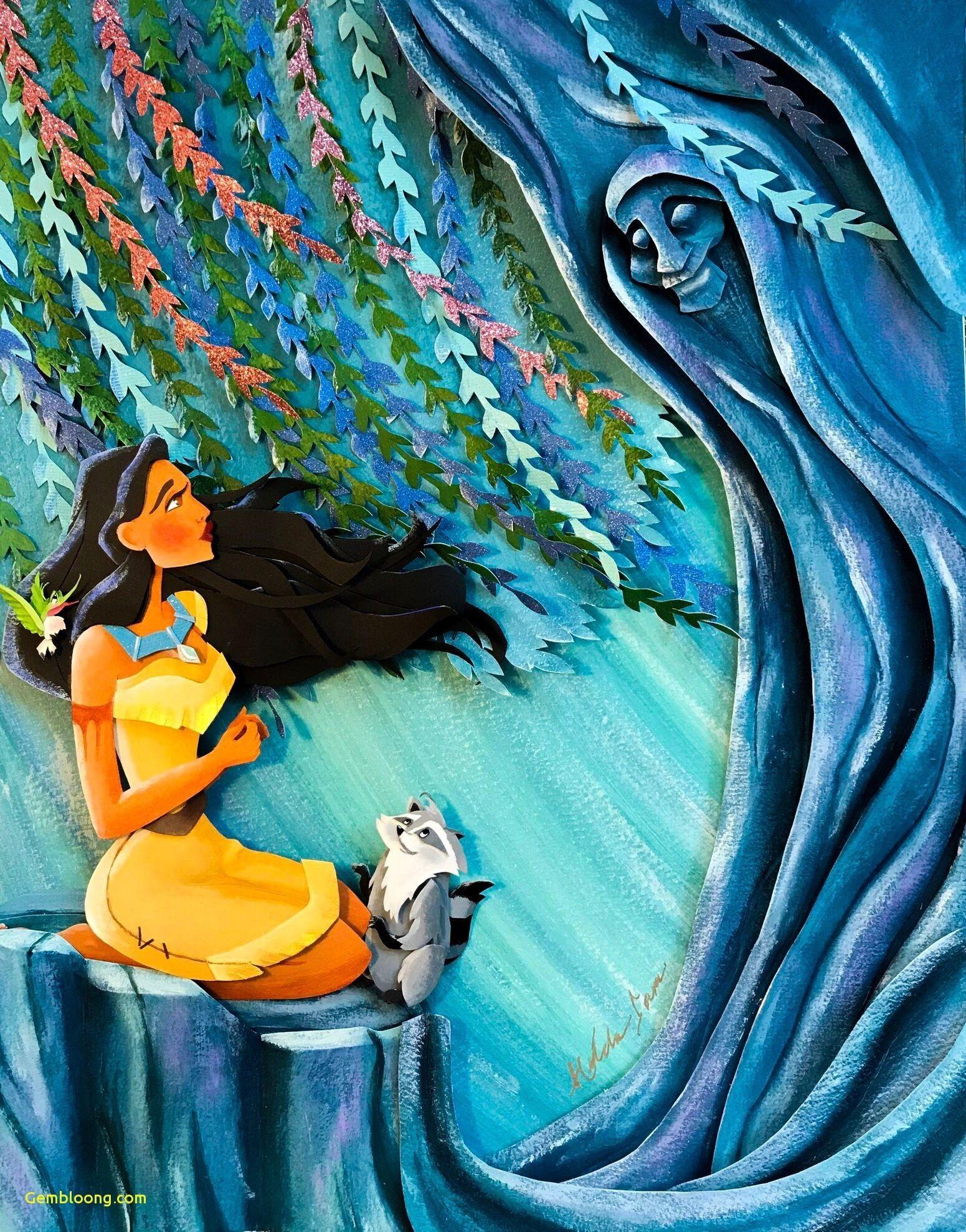 1551x1978 Wallpaper For iPhone Disney New Pocahontas Paper Art