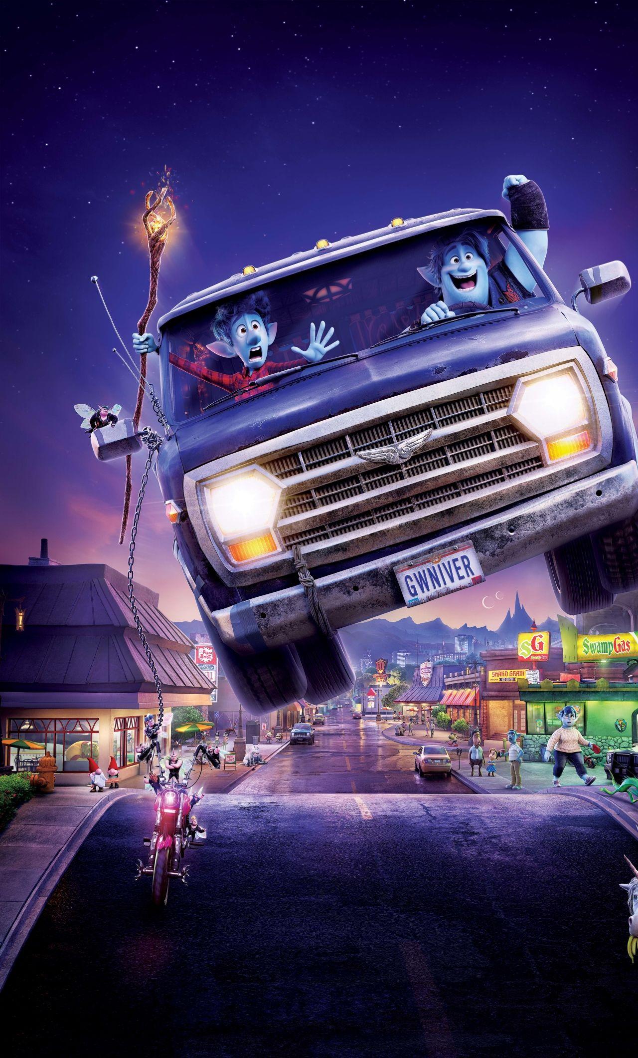 1280x2120 Pixar Onward Movie iPhone 6 plus Wallpaper, HD Movies 4K