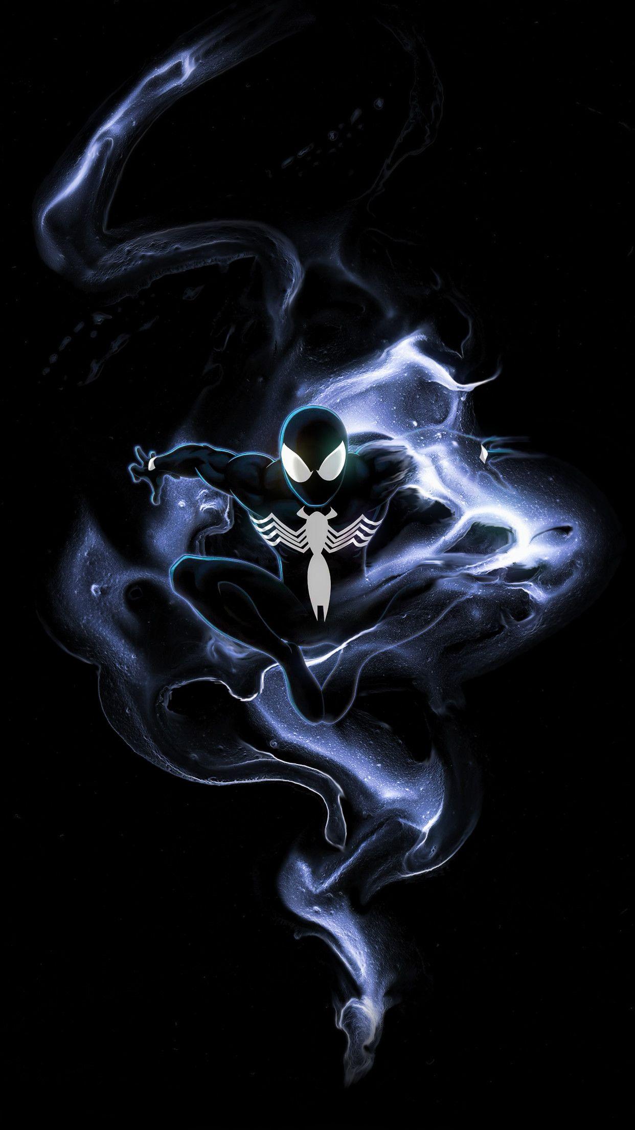 1242x2208 Symbiote Spider Man Wallpaper
