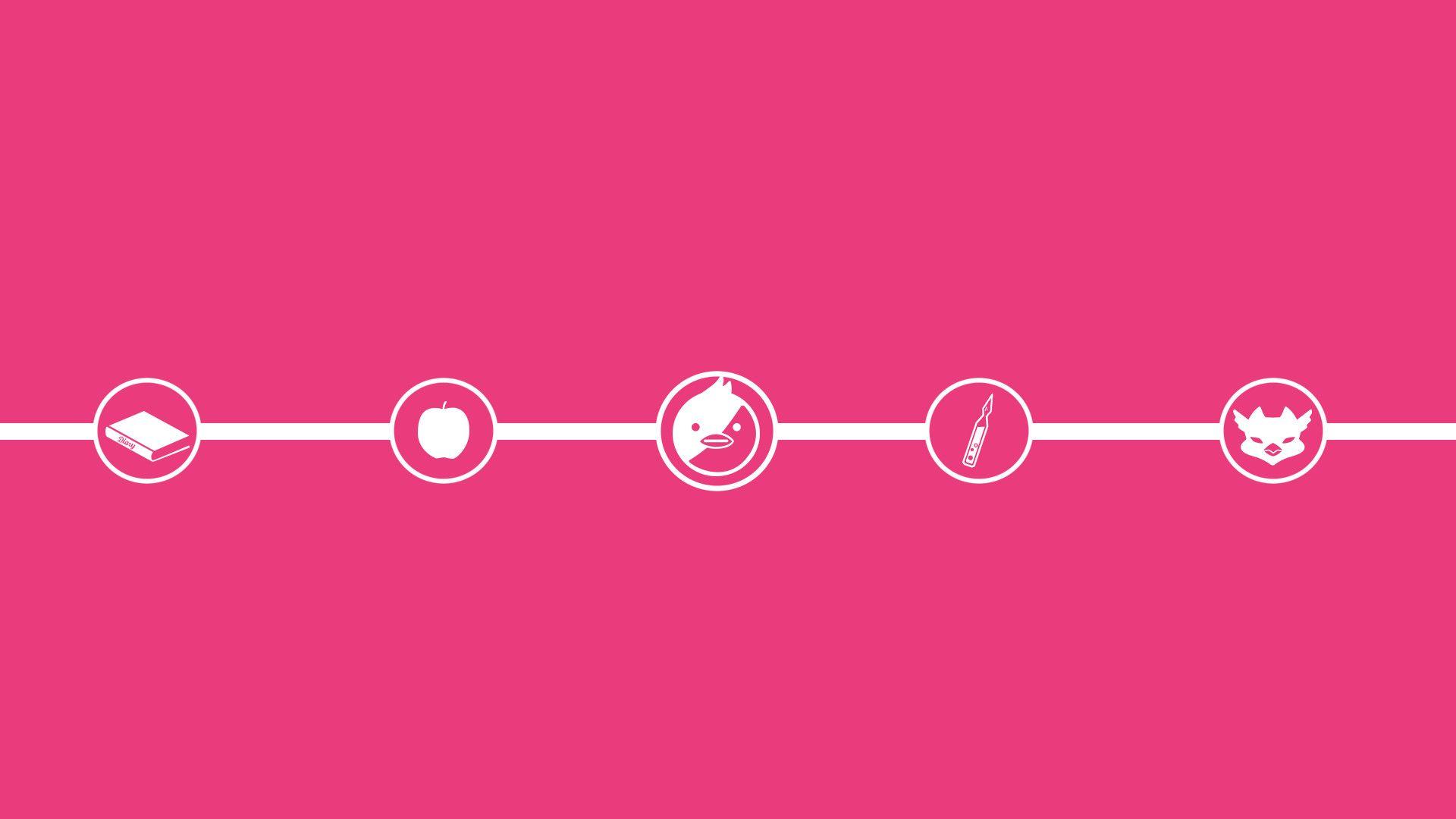 1920x1080 Barbie Pink Background