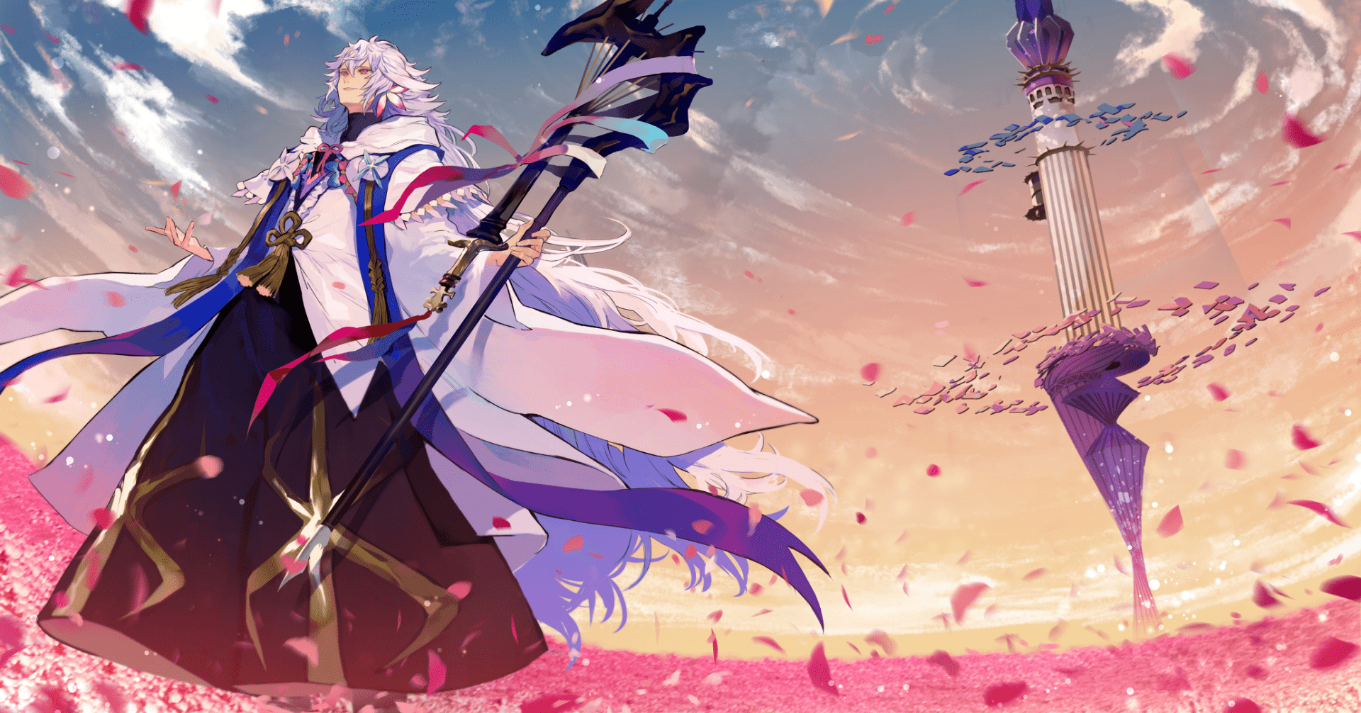1920x1006 Anime Fate Grand Order Merlin (Fate Series) Wallpaper
