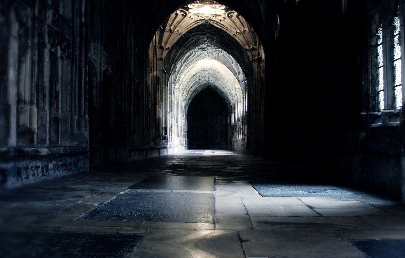 1332x850 Wallpaper the film, corridor, Harry Potter, Harry Potter, Hogwarts image for desktop, section фильмы