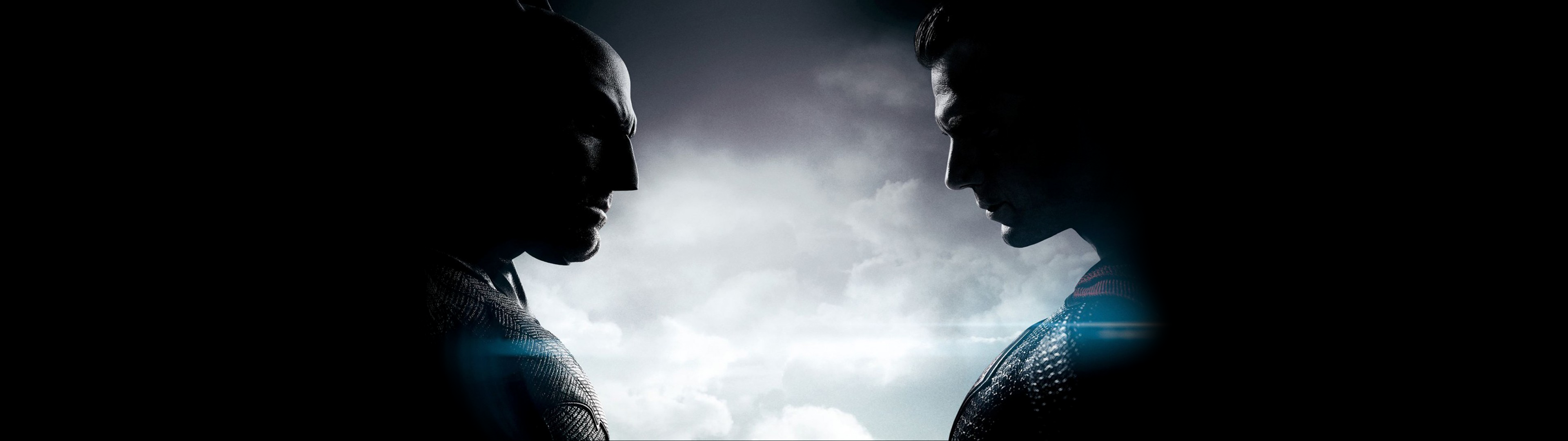 3840x1080 Batman, Superman, DC Comics, dual display, dual monitors, movies, Batman v Superman: Dawn of Justice HD Wallpaper