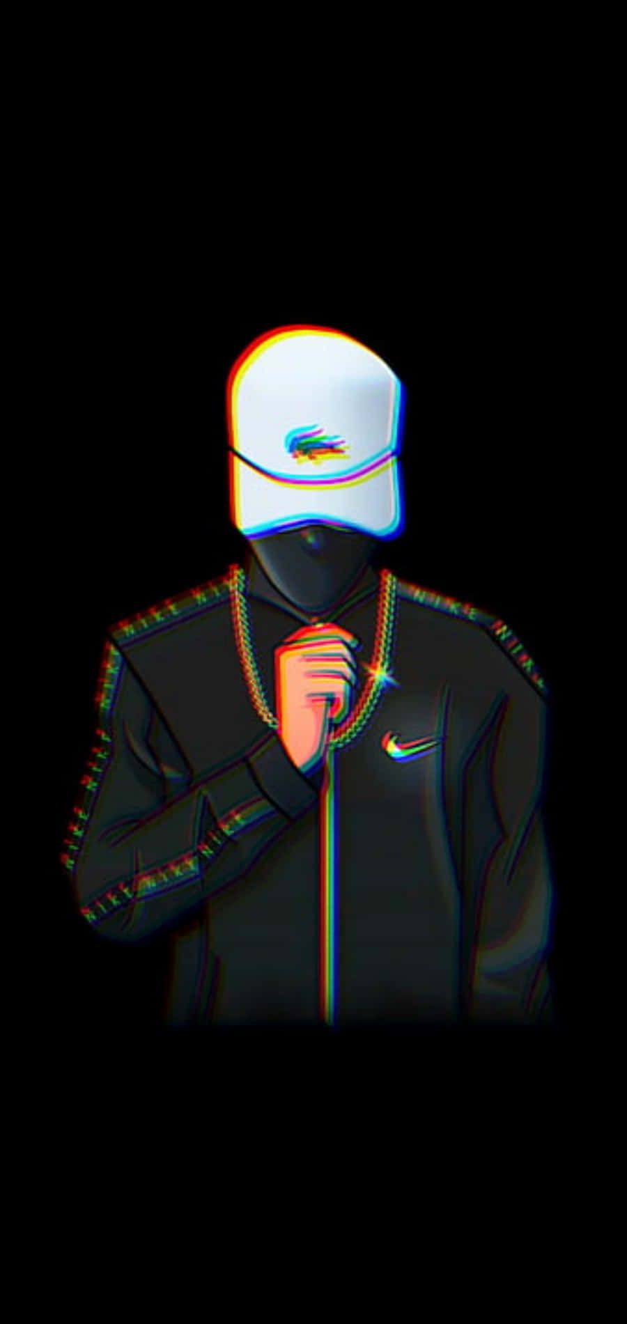 900x1901 Download Stylish Man Showcasing Urban Fashion Wallpaper