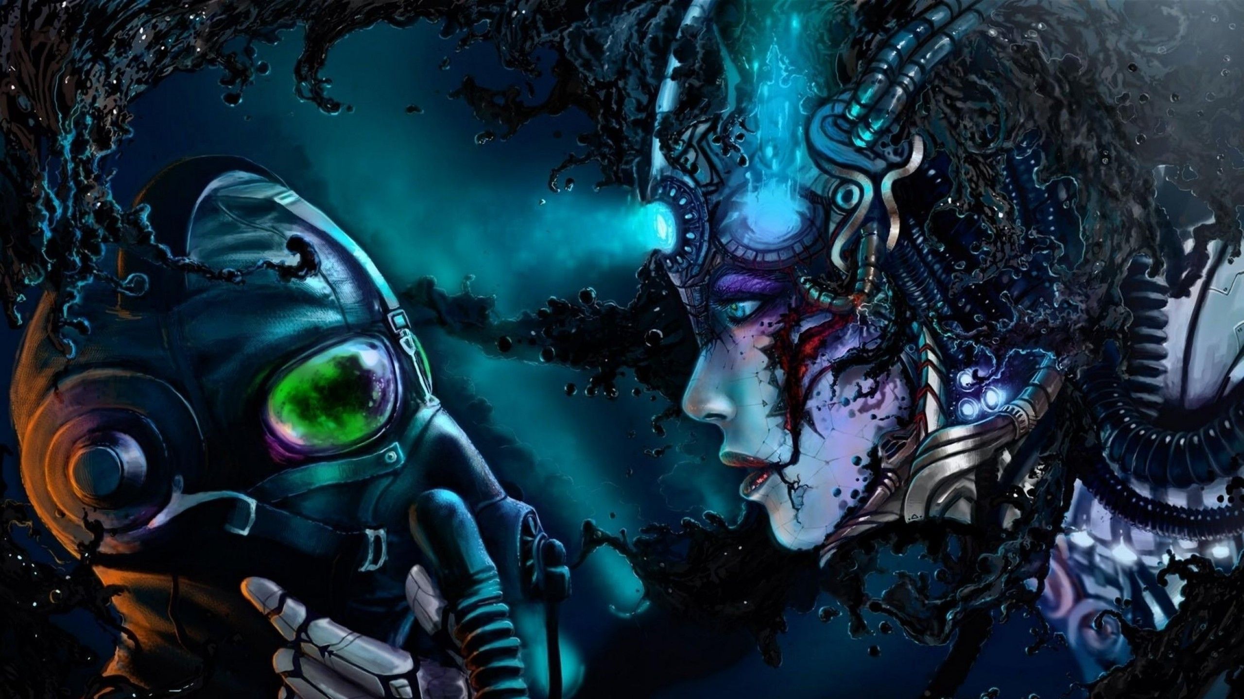 2560x1440 Cool Guy Background