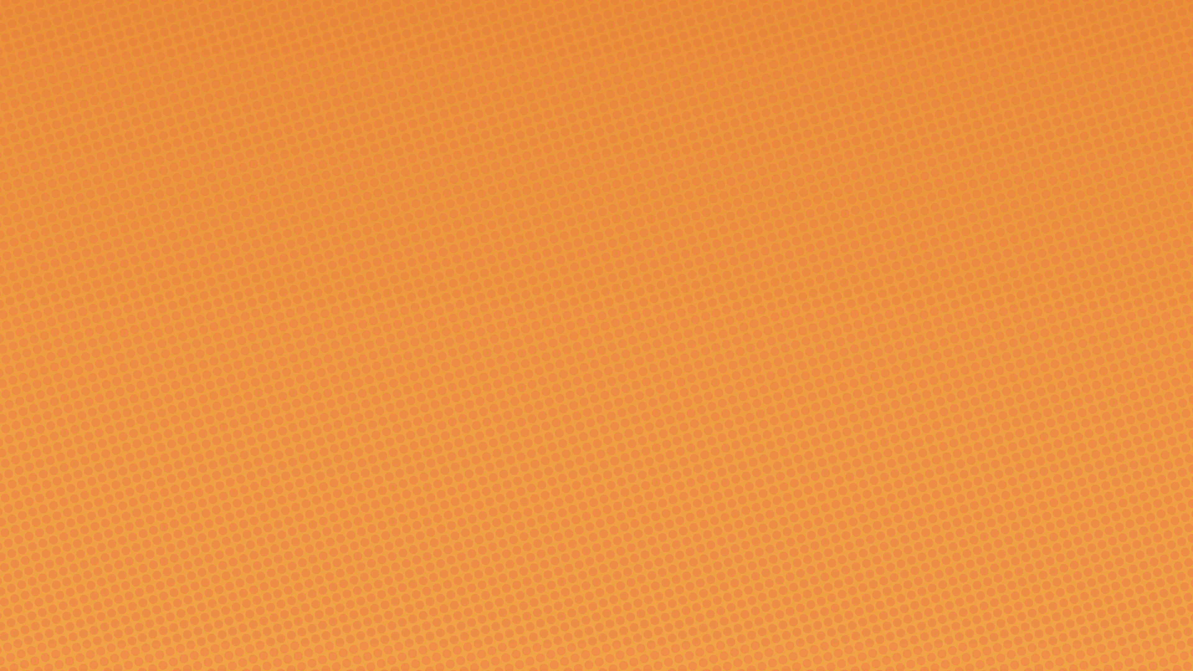 3840x2160 Orange Simple Wallpaper