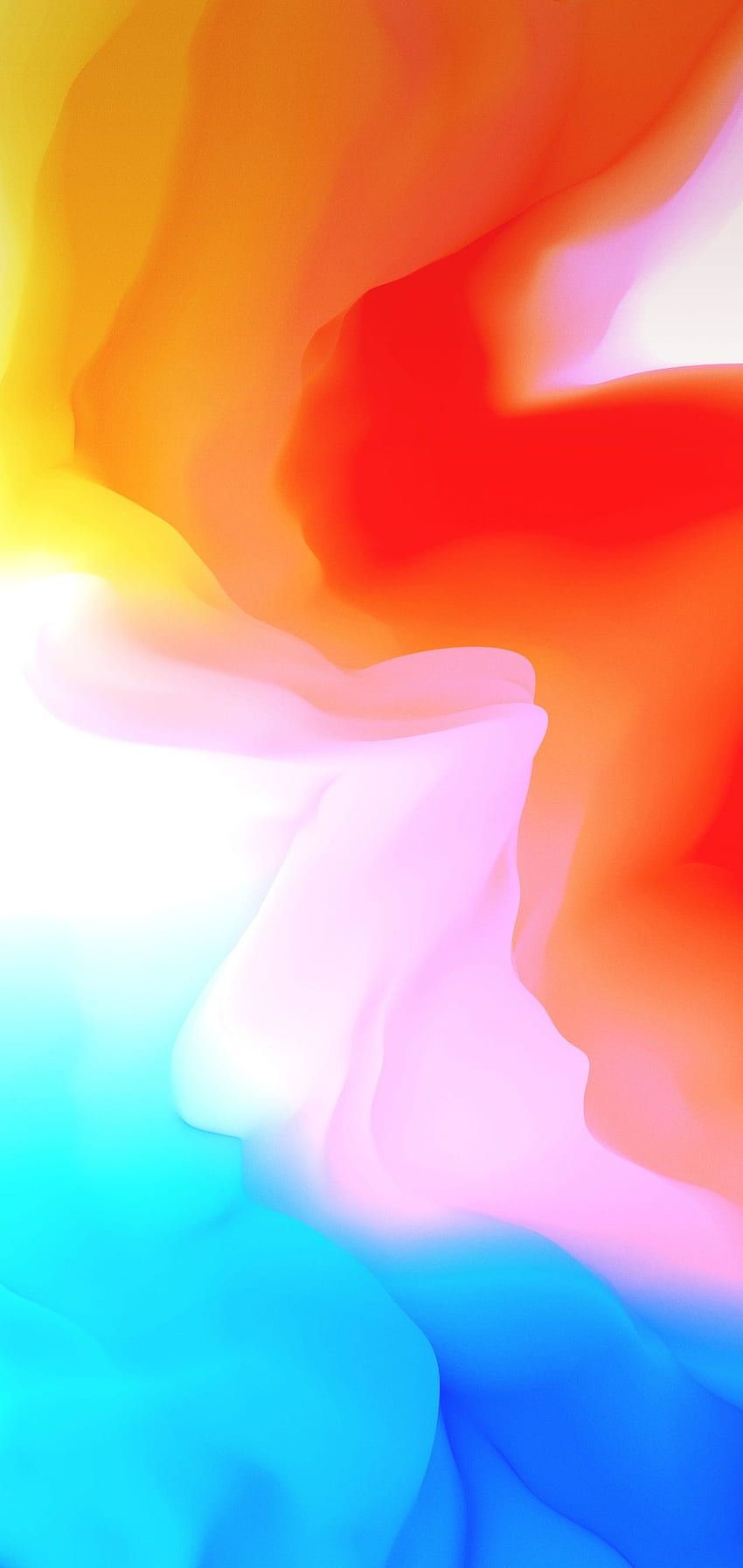 850x1794 Orange simple HD wallpaper