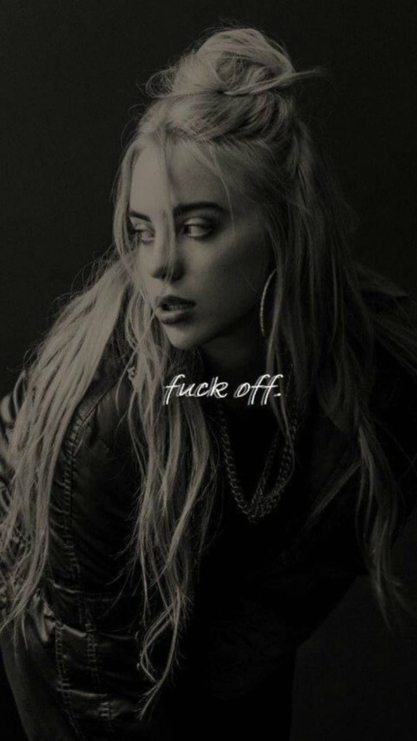 850x1511 Billie eilish dark HD phone wallpaper