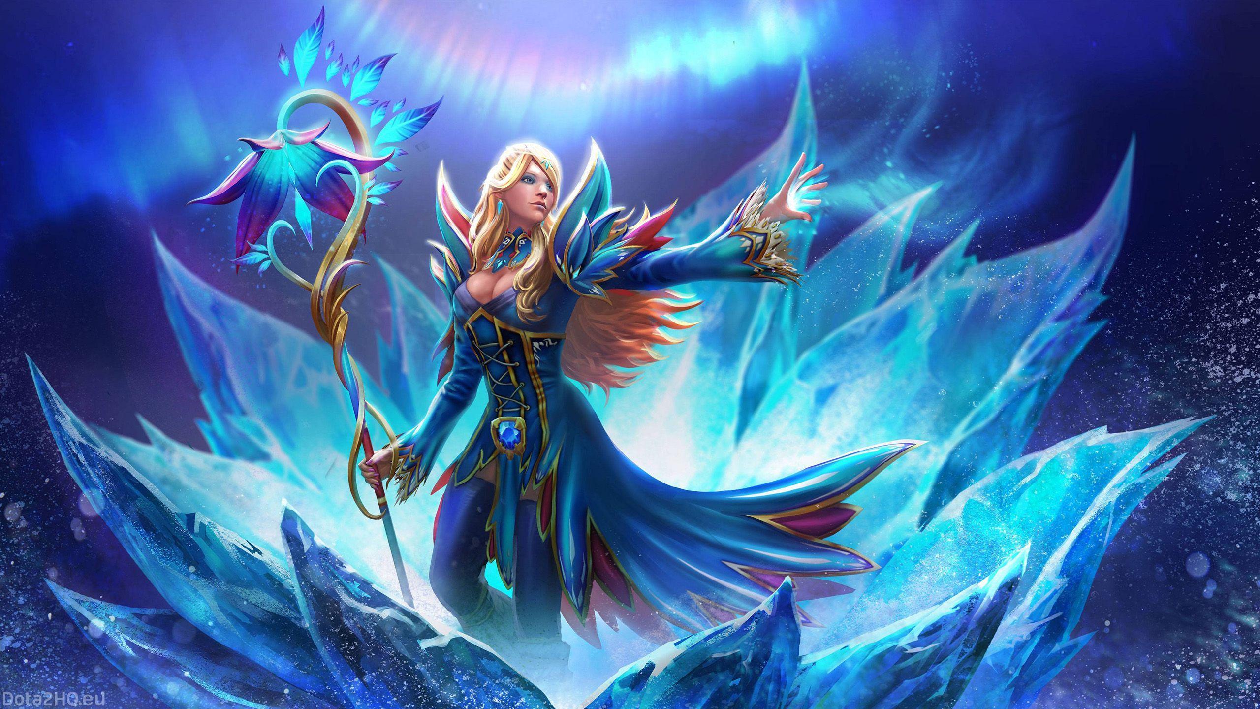 Crystal Maiden Wallpapers - Top Free Crystal Maiden Backgrounds -  WallpaperAccess