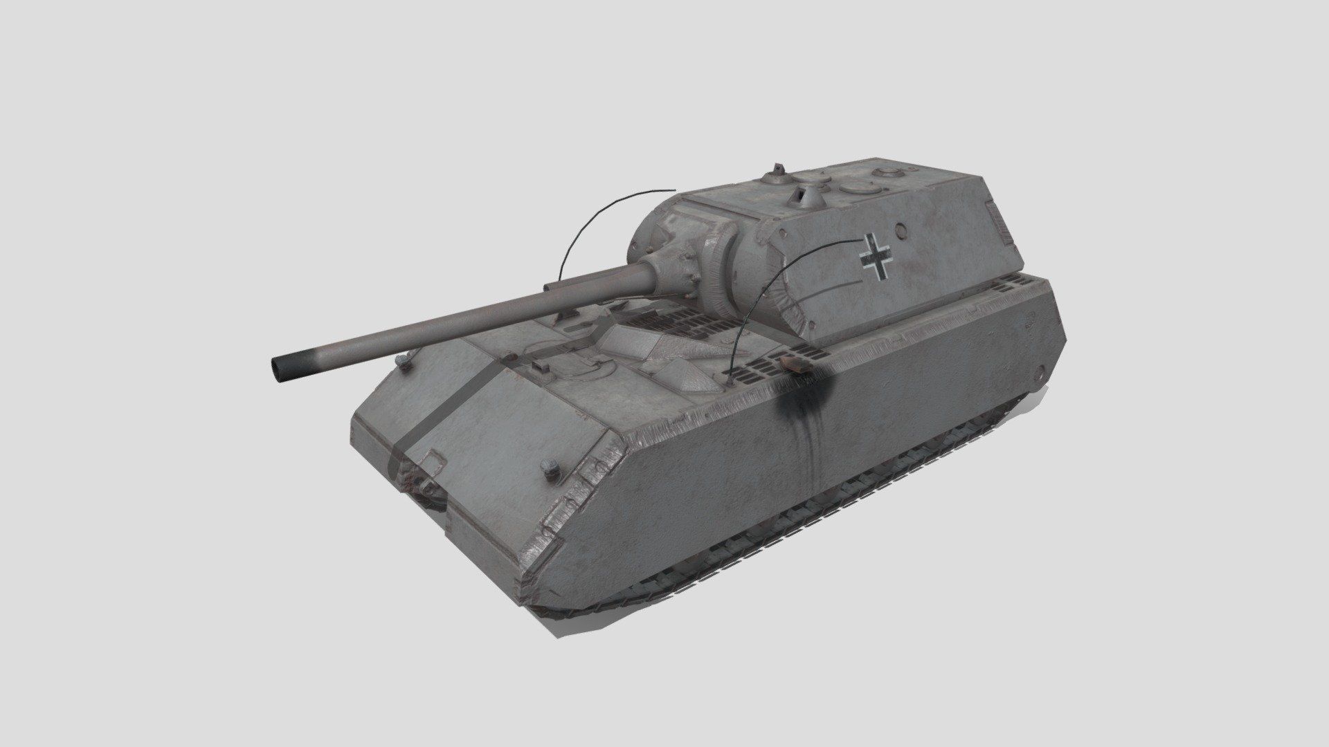 1920x1080 Maus tank Free 3D model by BK_114 [36c9399]
