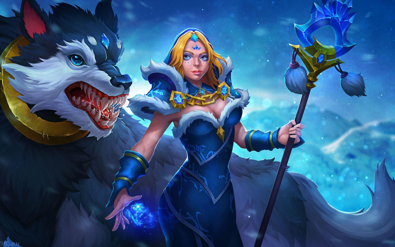 1680x1050 Crystal Maiden DotA 2 1680x1050 Resolution Wallpaper, HD