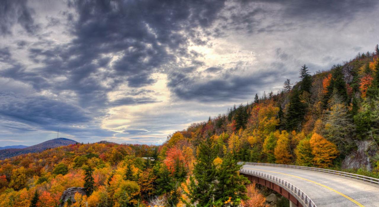 1280x700 Scenic drives on the East Coast: Blue Ridge Parkway