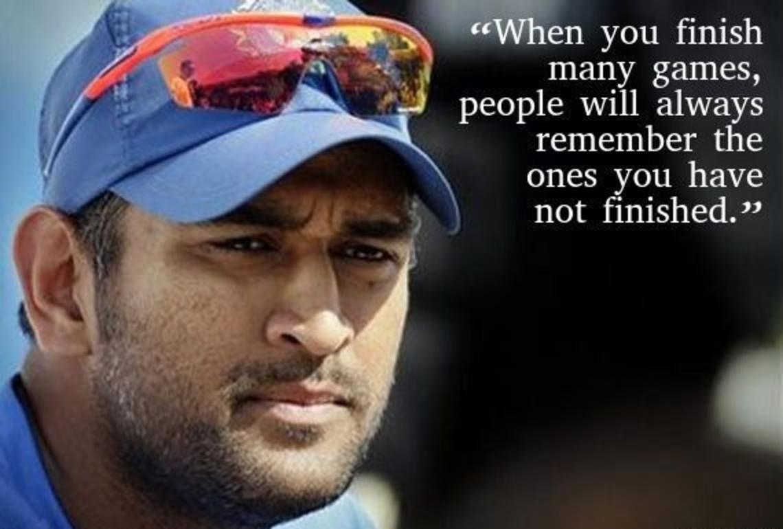 1140x770 Dhoni Quotes Wallpaper