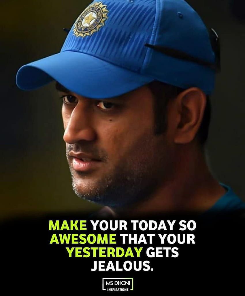 850x1026 Dhoni quotes HD phone wallpaper