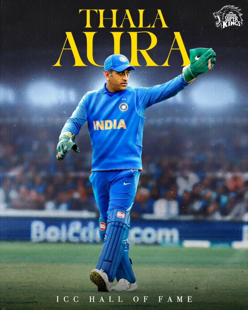 1000x1250 MS Dhoni Wallpaper: IPL Teams Honour After Former India Captain MSD Was Inducted Into ICC Hall of Fame