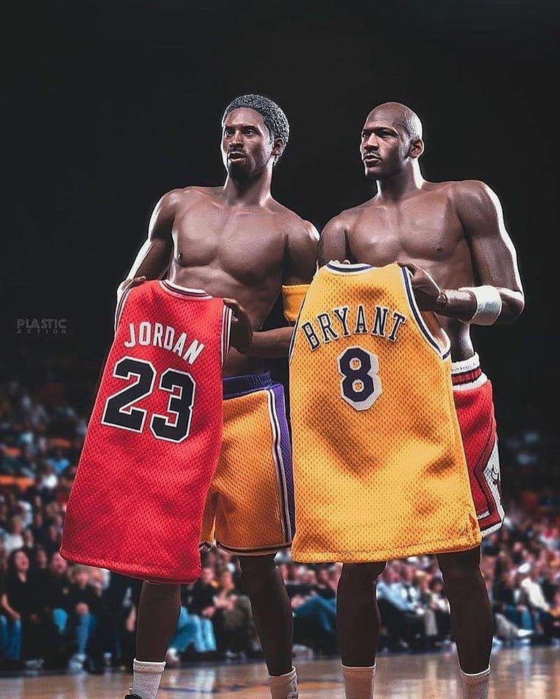800x999 Michael and kobe, kobe bryant, legend, michael jordan, nba, HD phone wallpaper