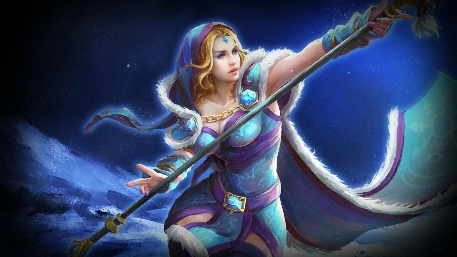 1600x900 Dota2 : Crystal Maiden HD