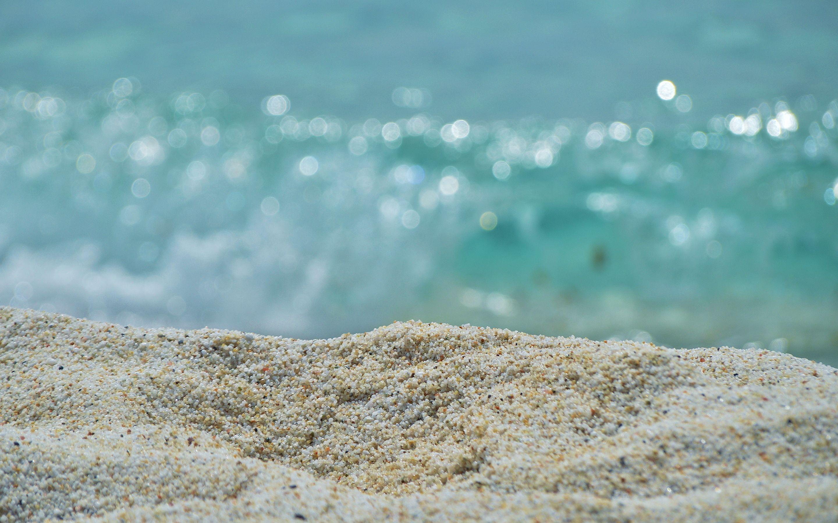 2880x1800 Sand Beach Malibu wallpaperx1800