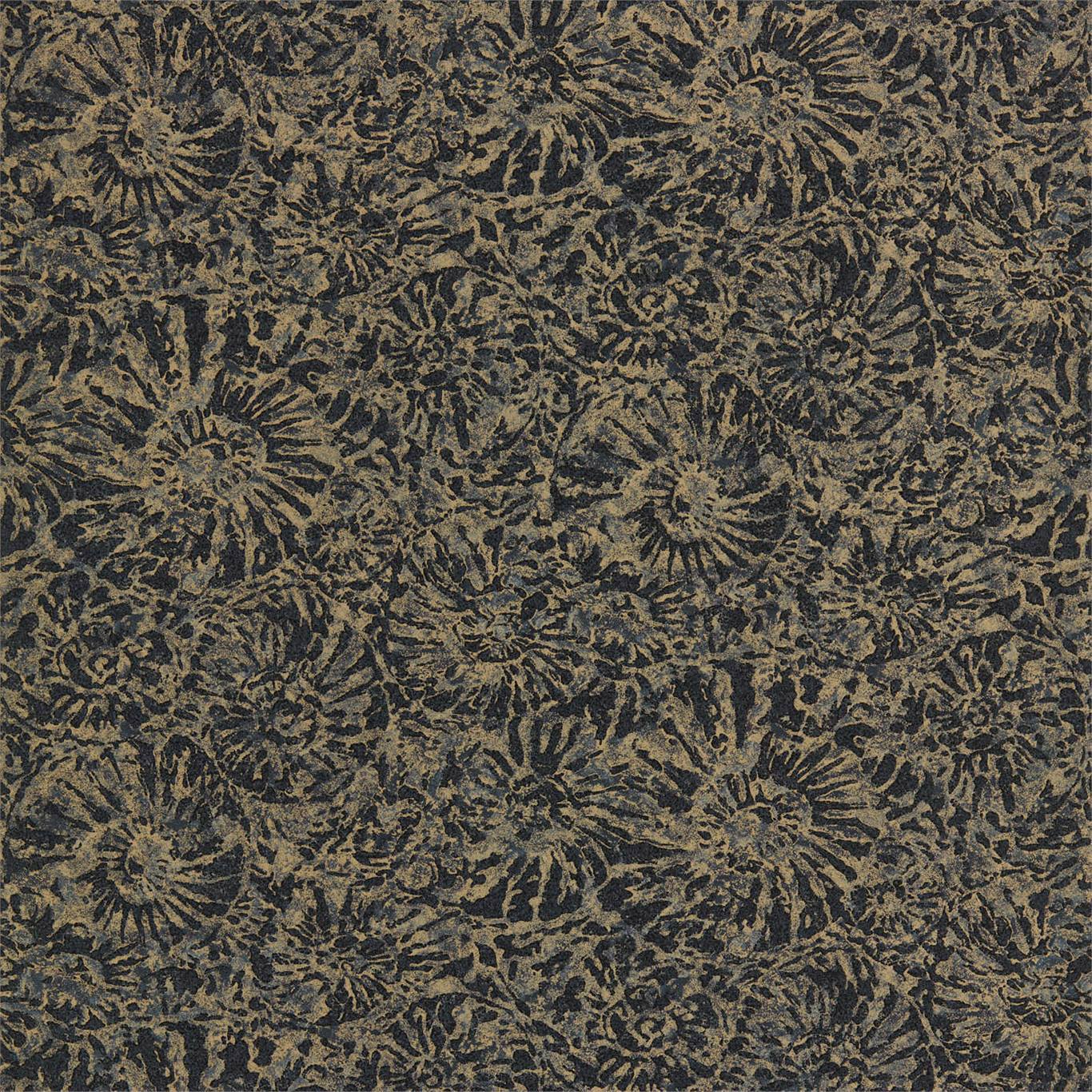 1366x1366 Anthology Ammonite Wallpaper Brass