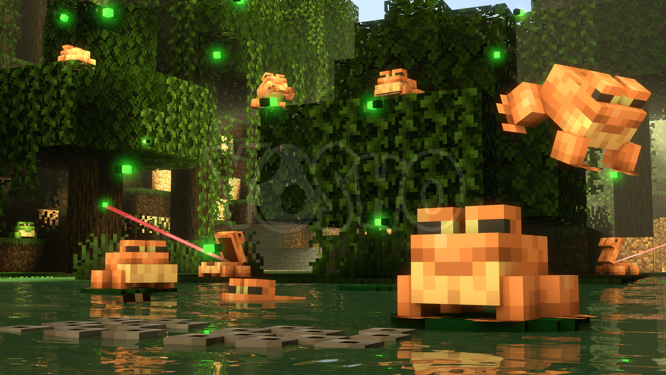 Minecraft Frog Wallpapers - Top Free Minecraft Frog Backgrounds ...