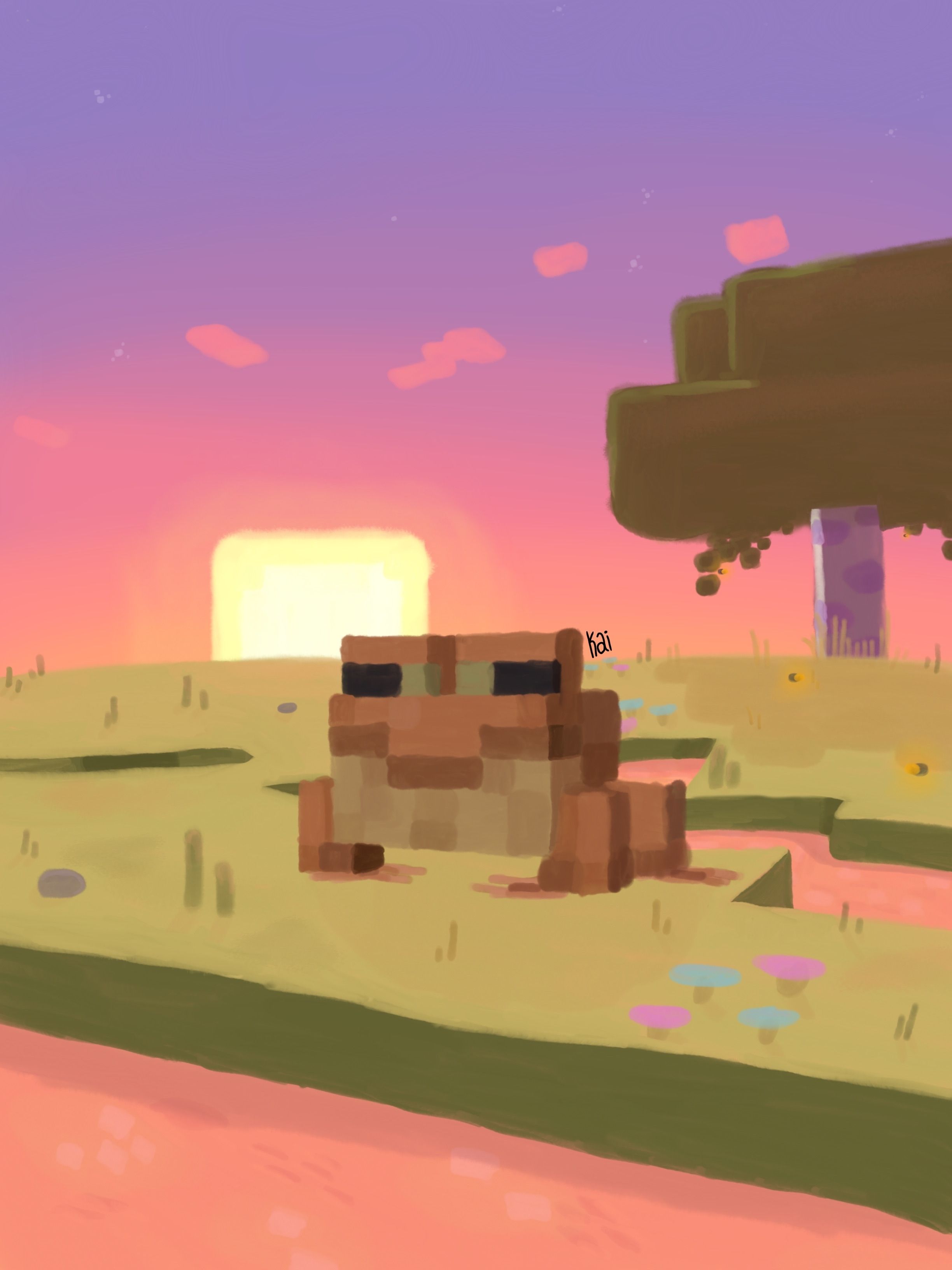 2448x3264 Minecraft Frog by kaijuzilla420 on Newgrounds