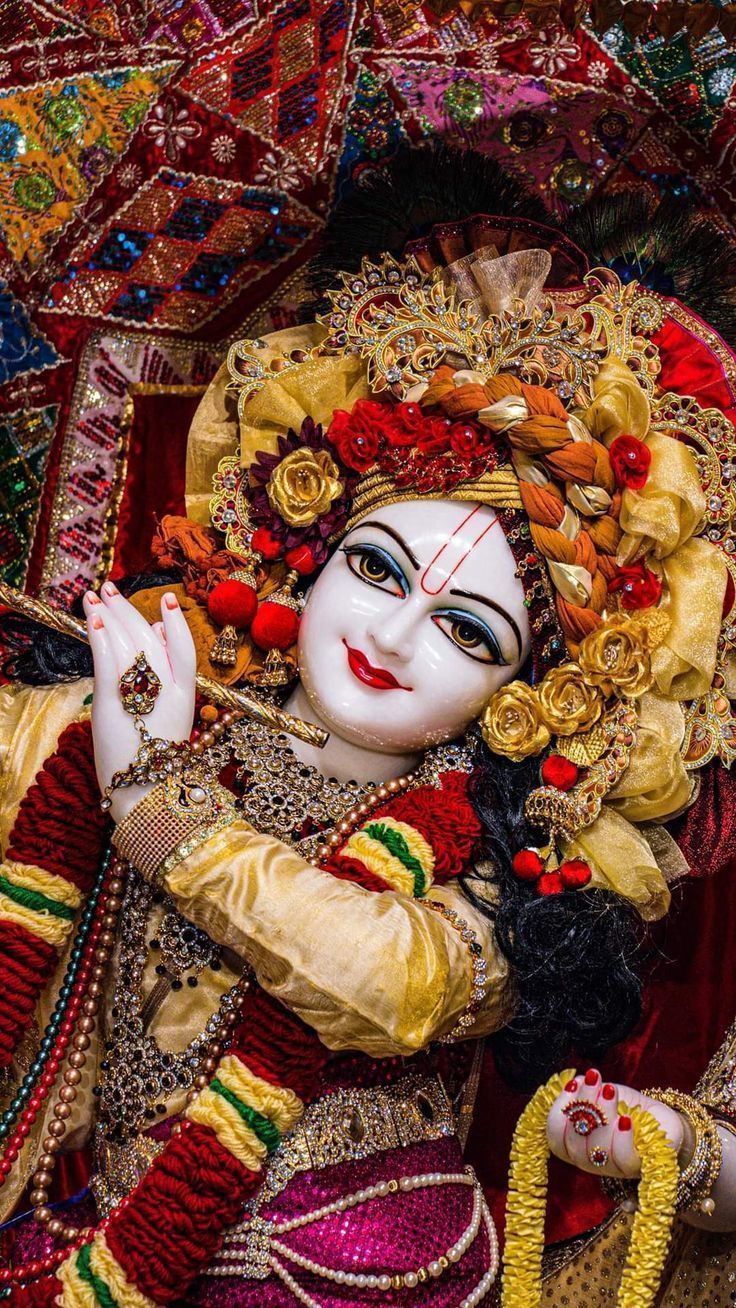 736x1308 Sri Krishna. Shree krishna wallpaper, Radha krishna art, Lord krishna wallpaper