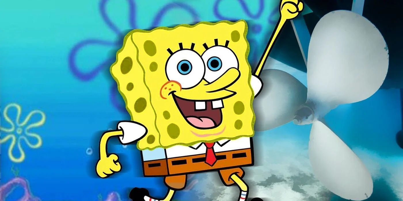 1400x700 NickALive!: SpongeBob SquarePants Theory: The Flower Clouds Above Bikini Bottom Are Really Boat Propellers