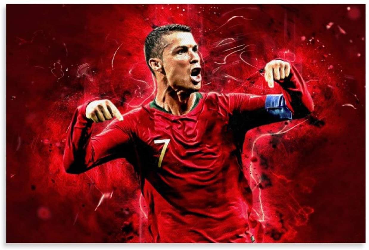 1239x840 HRTNS Poster and Printed Cristiano Ronaldo Wallpaper Most Beautiful for Room Decoration Canvas Painting Wall Art Picture 23.6 x 35.4 Inches (60 x 90 cm) No Frame : Amazon.de: Home & Kitchen