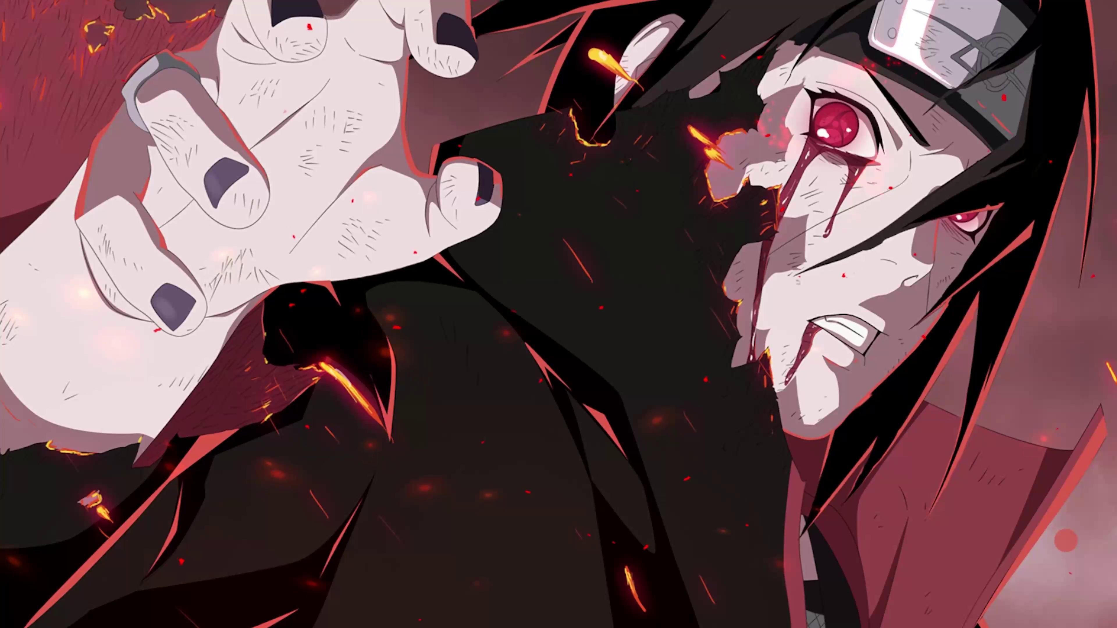 3840x2160 Itachi Sharingan Live Wallpaper