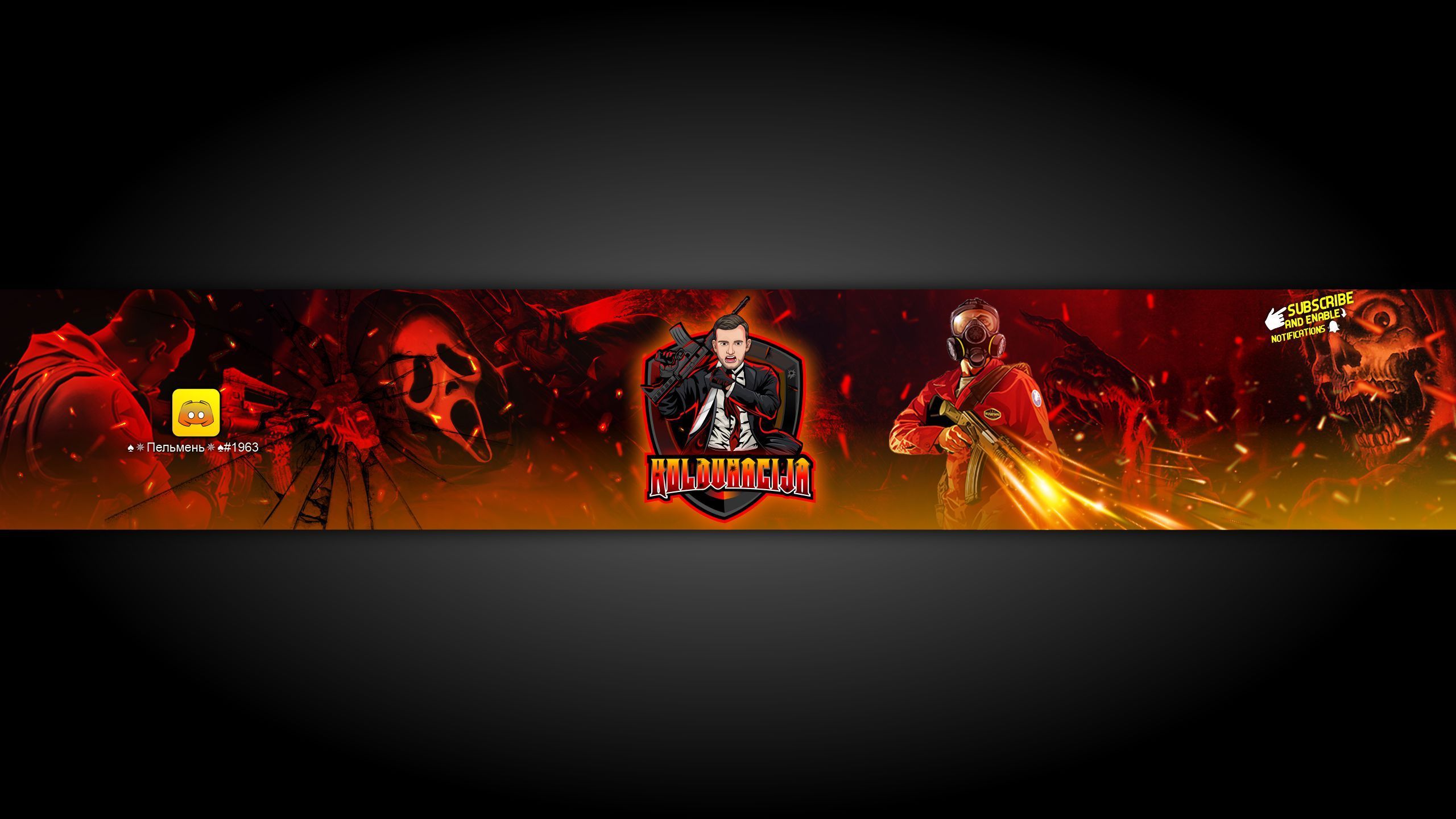 2560x1440 YOUTUBE, TWITCH, TWITTER, GAMING LOGO BANNER by CartoonArtist(Freelancer) on Dribbble