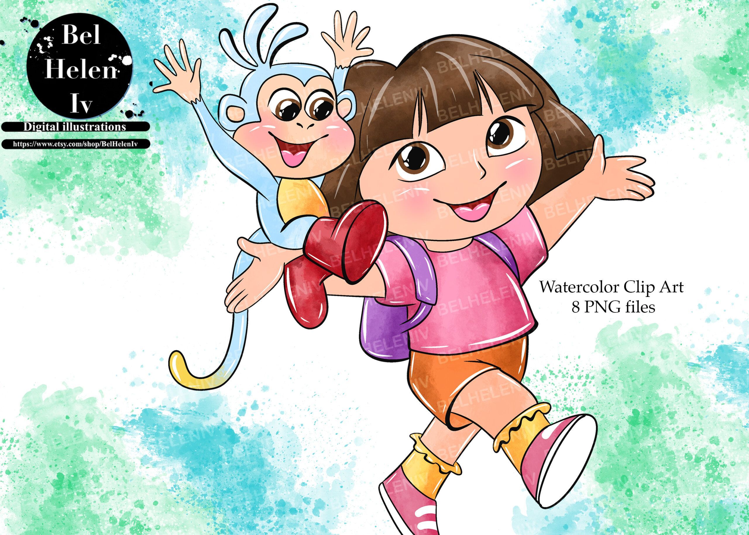 2560x1829 Dora the Explorer set 1
