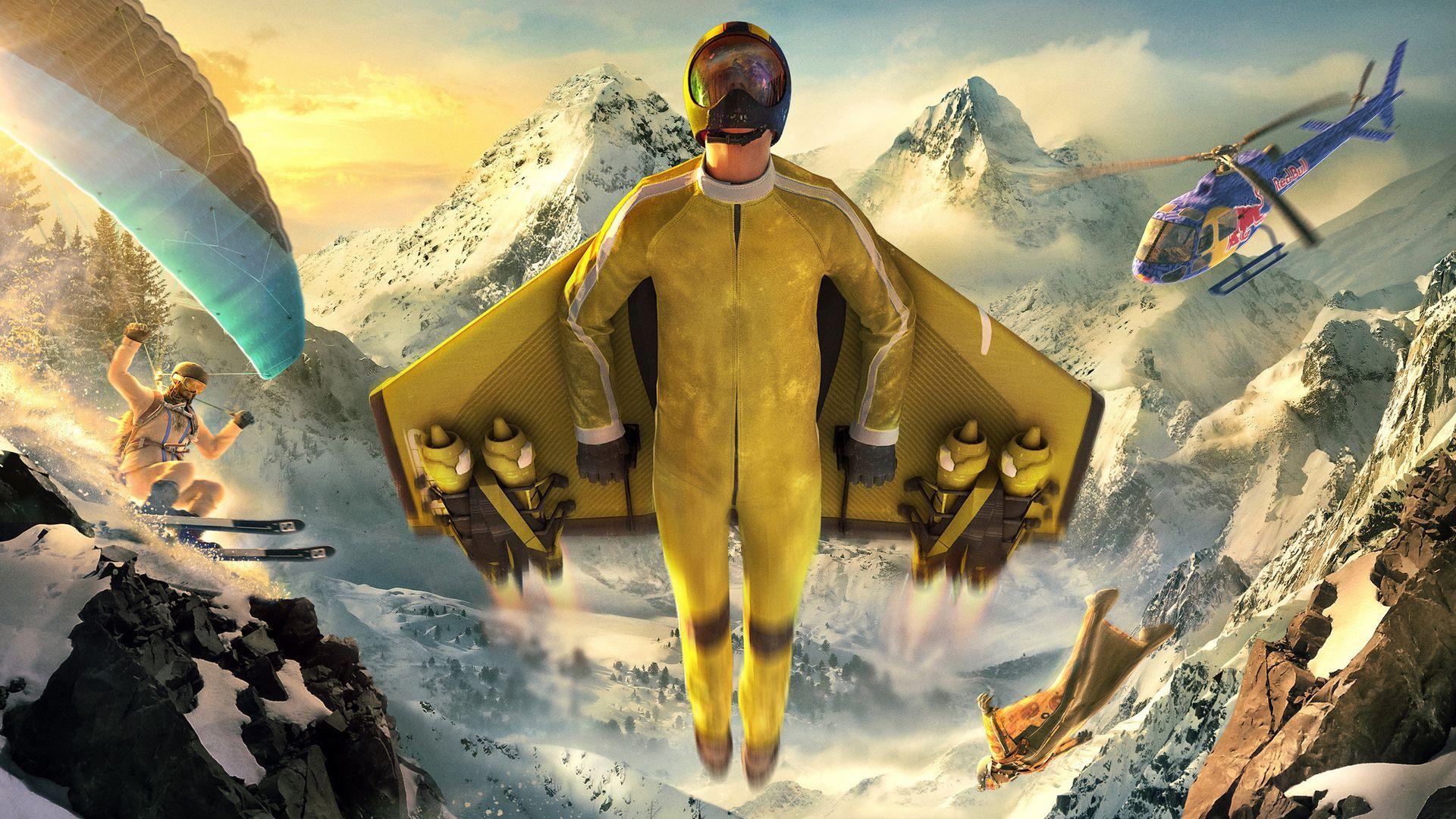 1920x1080 Extreme air sports. Wallpaper from Steep