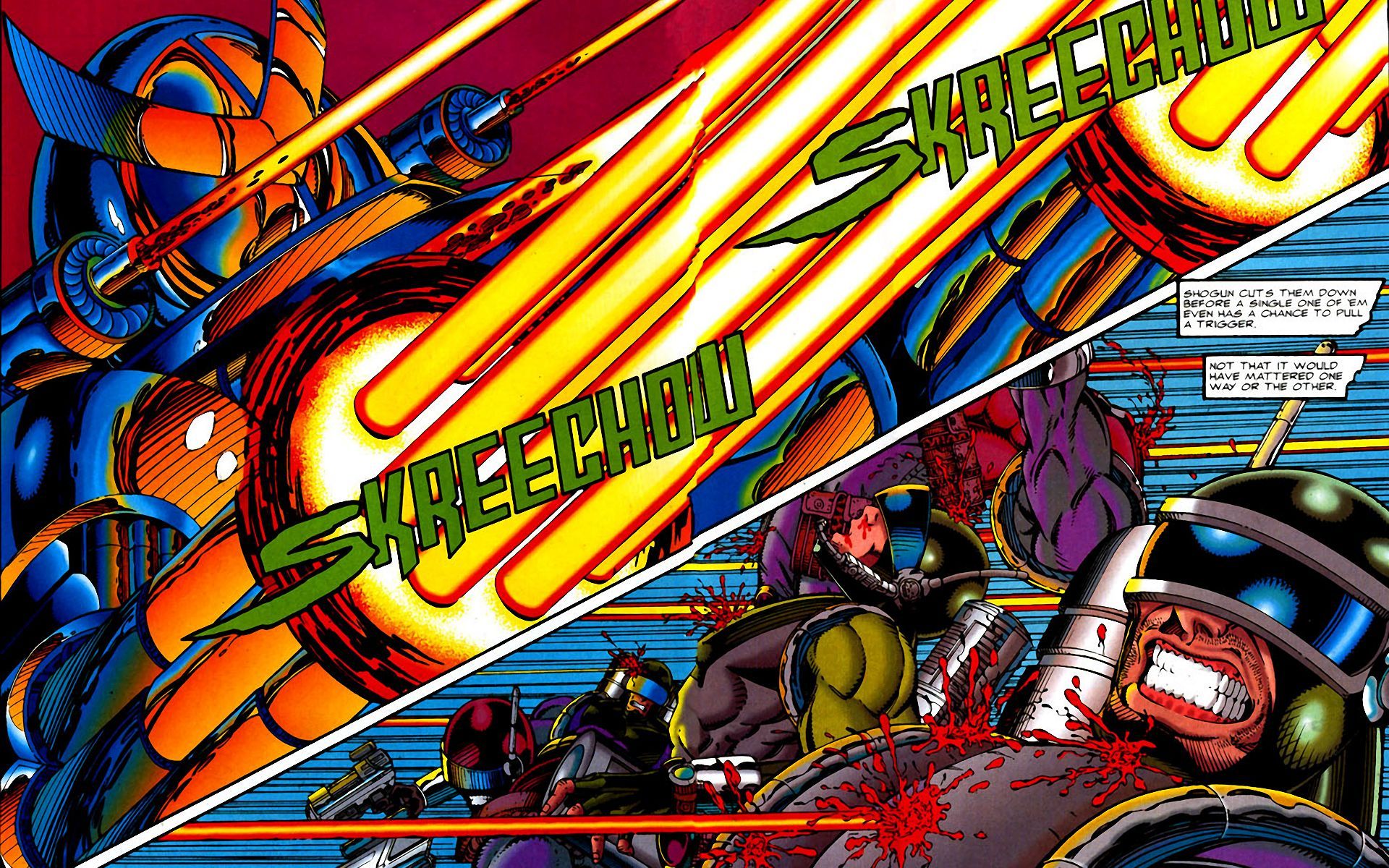 1920x1200 Download Comic Bloodstrike HD Wallpaper