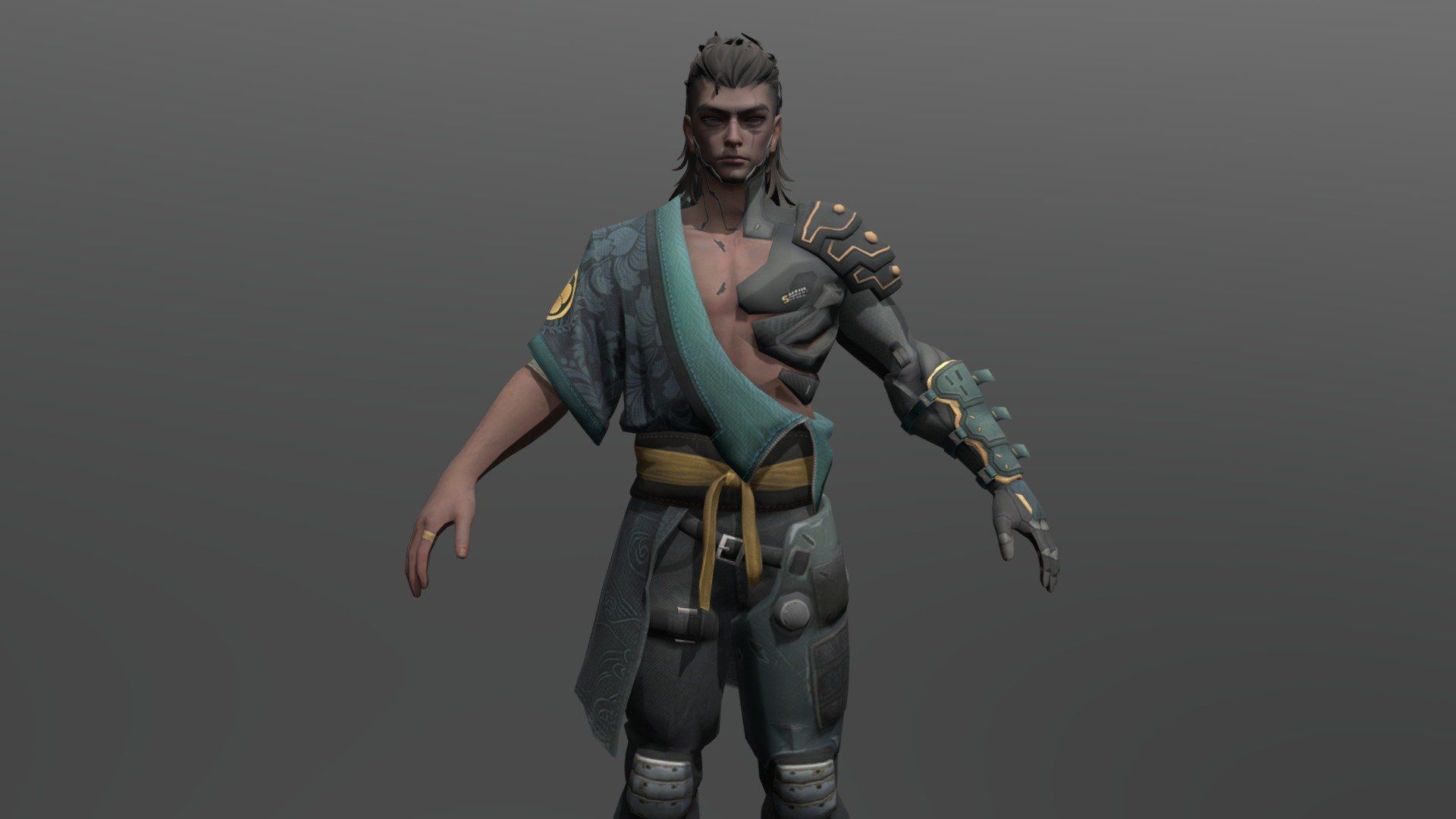 1920x1080 Male character Zero. bloodstrike model by sxnneh [702c55b]