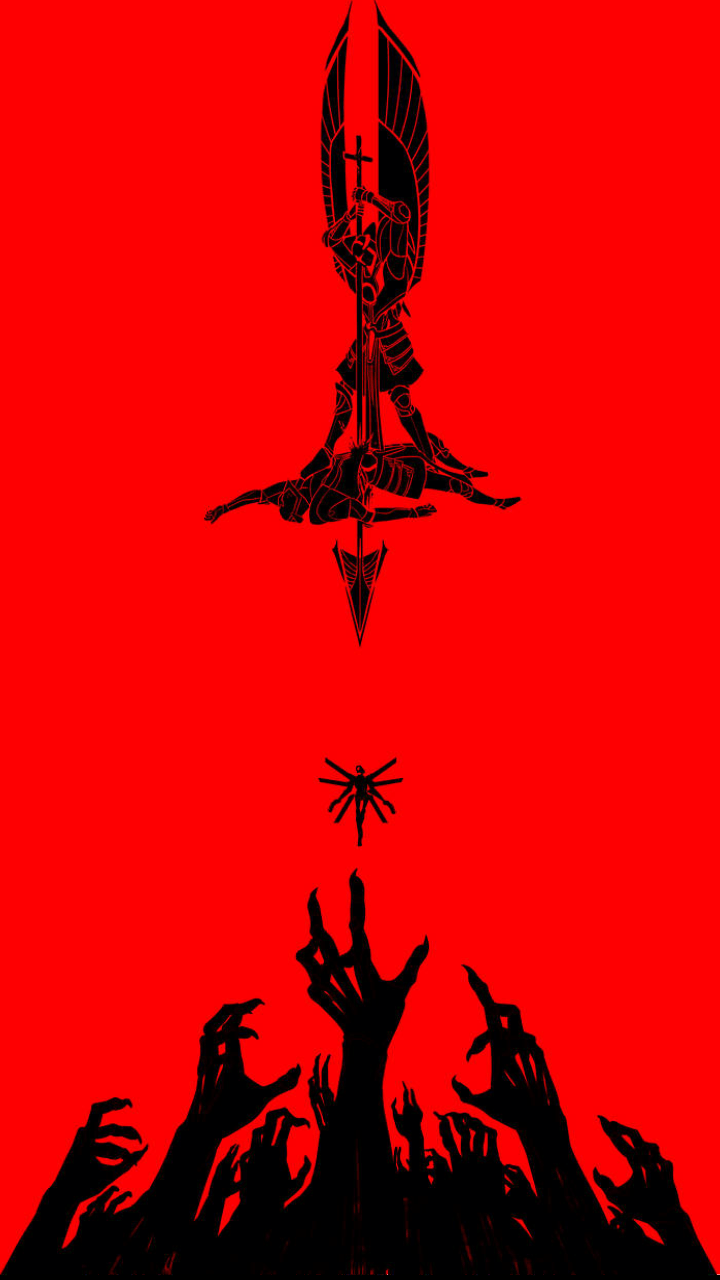 720x1280 I made some ultrakill phone wallpaper (there's 3)