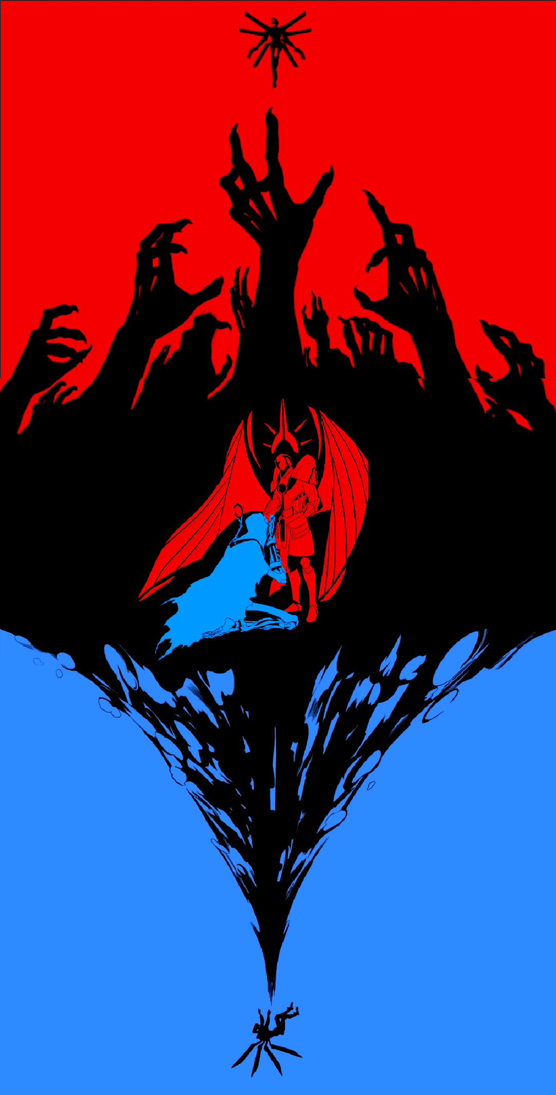 1083x2133 I made a slight edit to an old phone background art