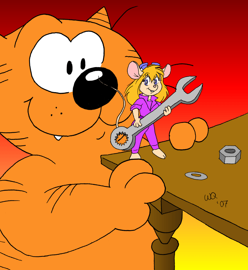 852x929 Heathcliff and Gadget by SwiftFur - Fur Affinity [dot] net