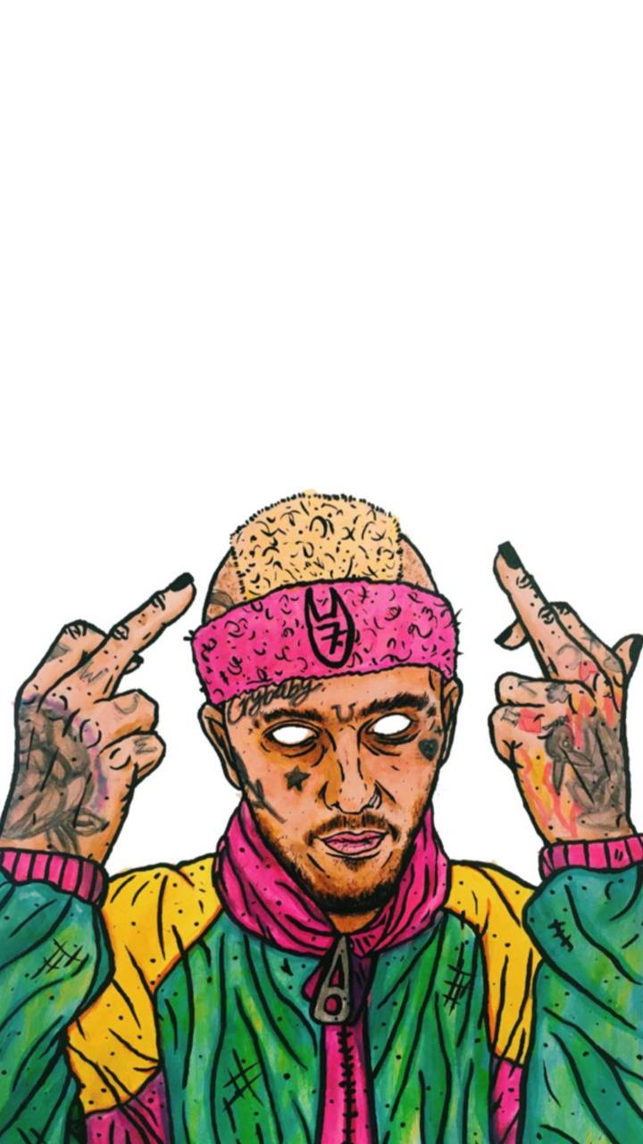 720x1280 Lil peep art wallpaper