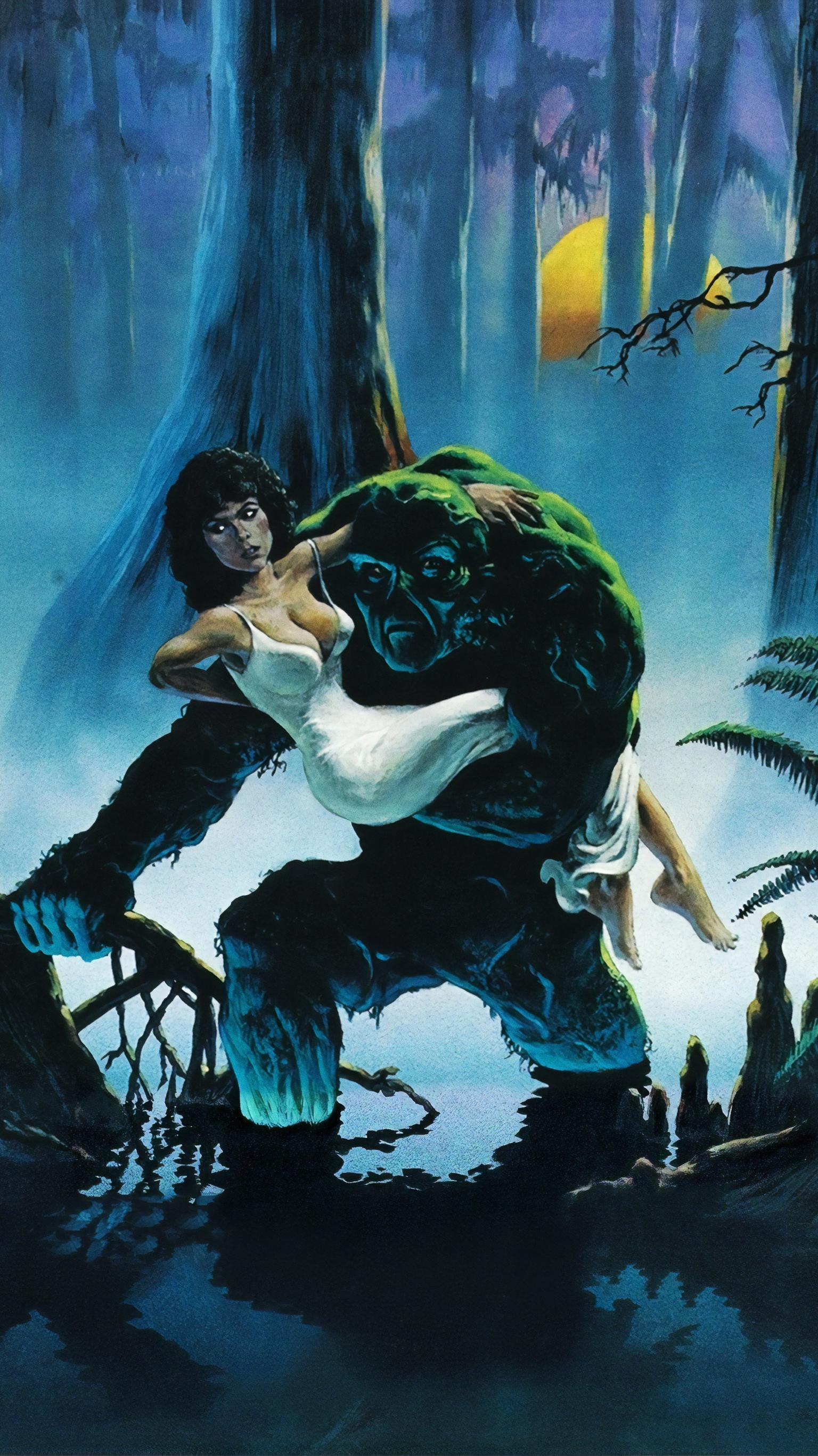 1536x2732 Swamp Thing (1982) Phone Wallpaper