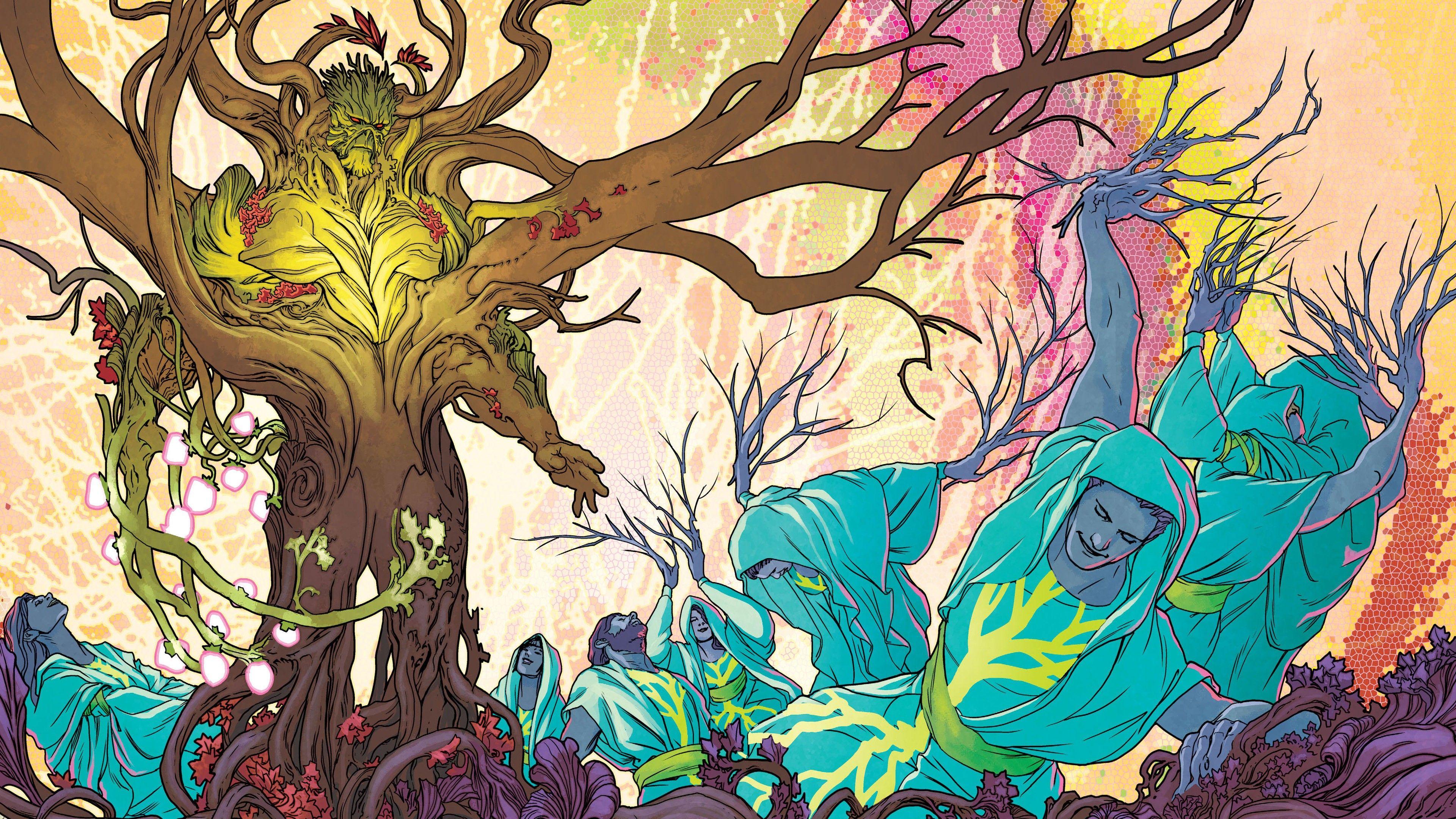 3840x2160 #Swamp Thing wallpaper