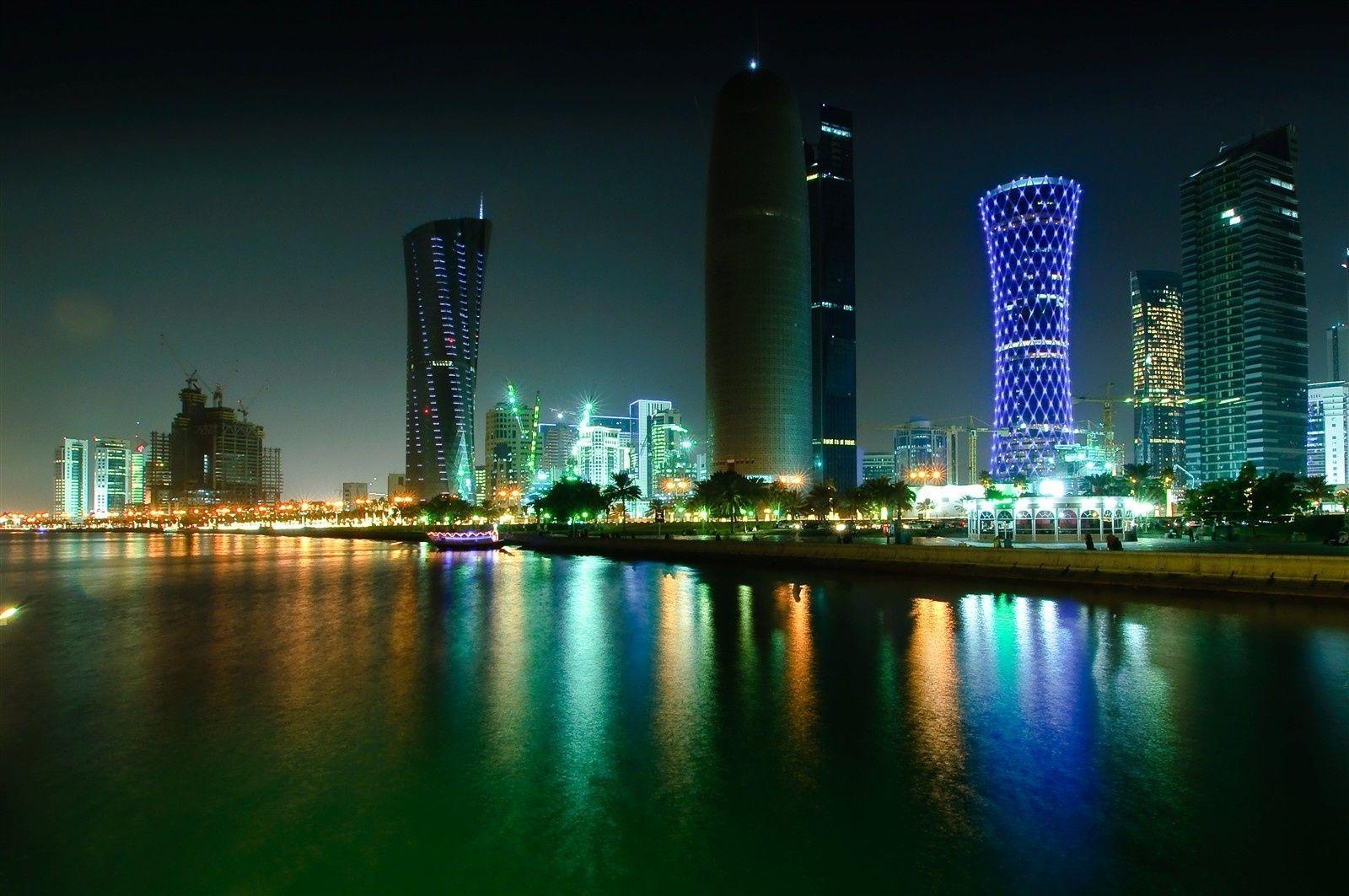 Qatar Skyline Wallpapers - Top Free Qatar Skyline Backgrounds ...