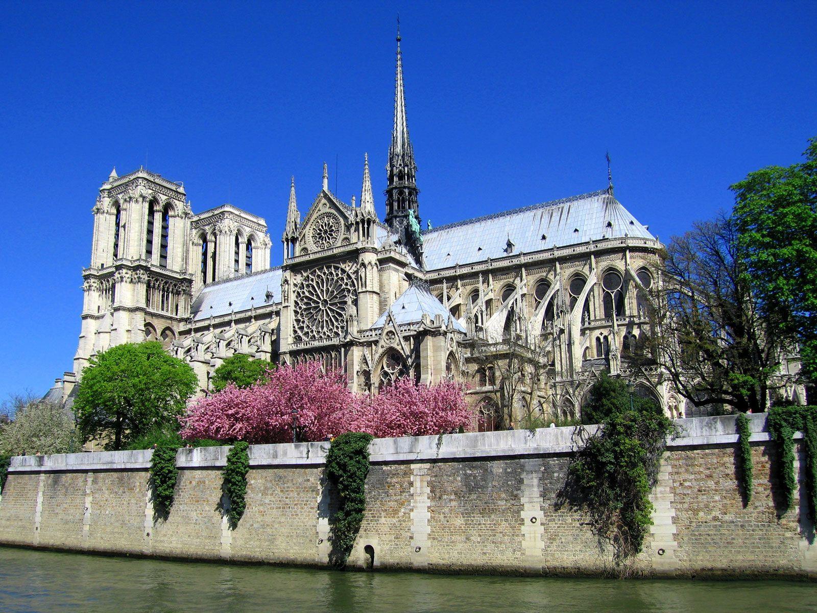 1600x1200 Notre dame cathedral paris wallpaperx1200
