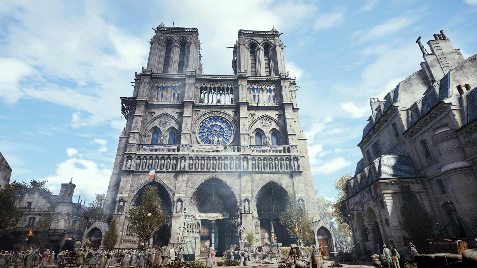 1920x1080 Notre Dame Wallpaper